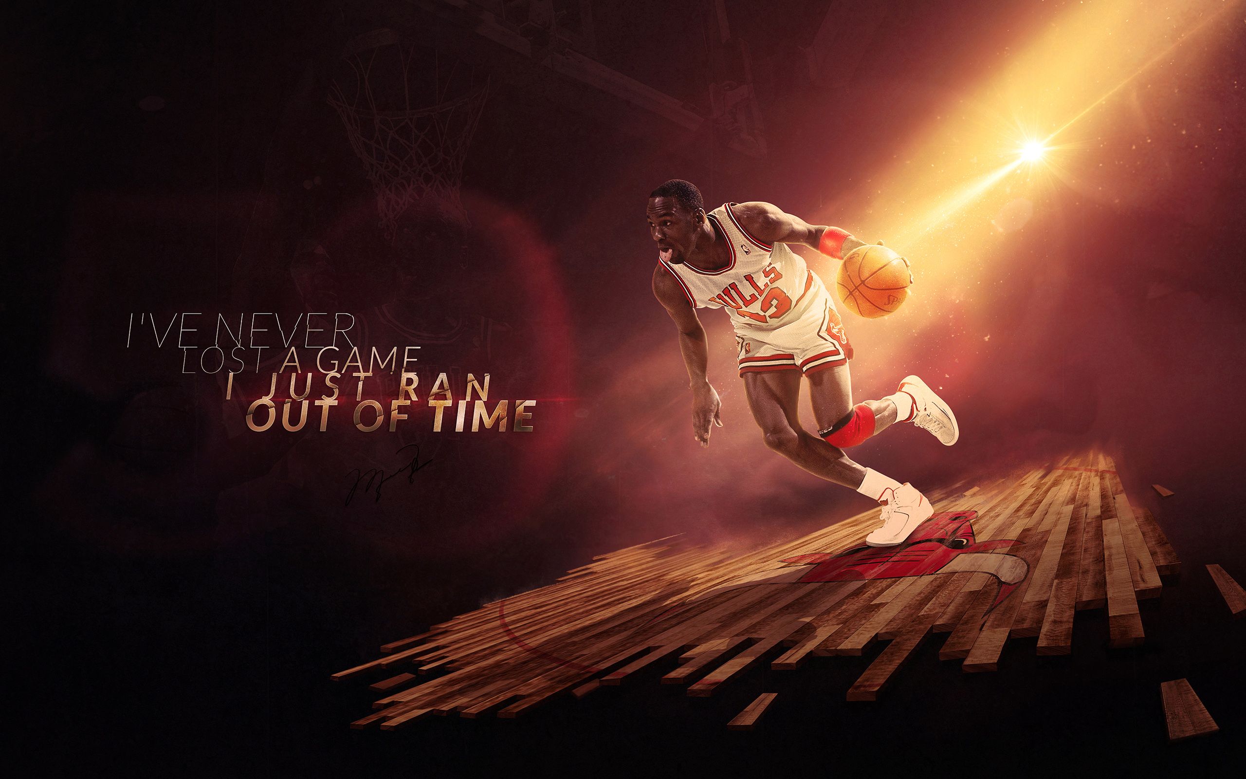 Michael Jordan Chicago Bulls, numero 23, 2560x1600 2K, Desktop