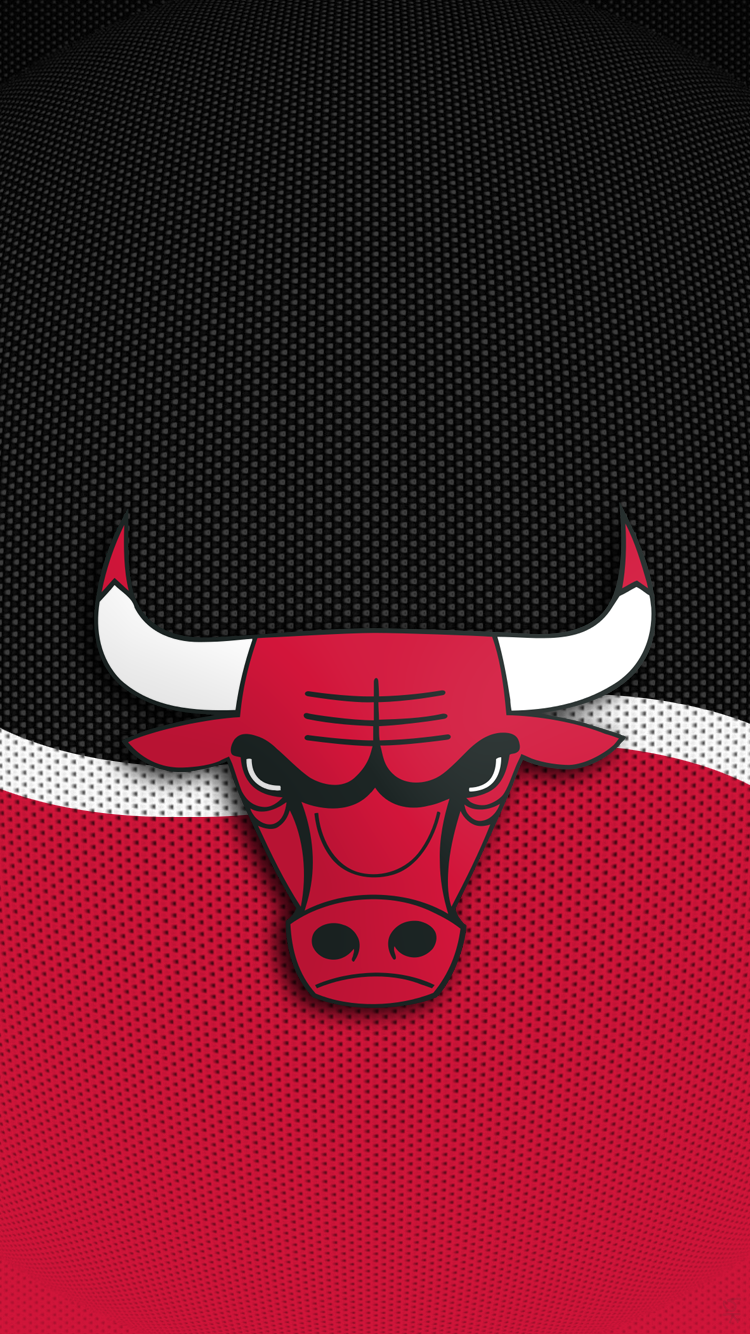 Logo Chicago Bulls toro, 750x1334 Verticale, Mobile