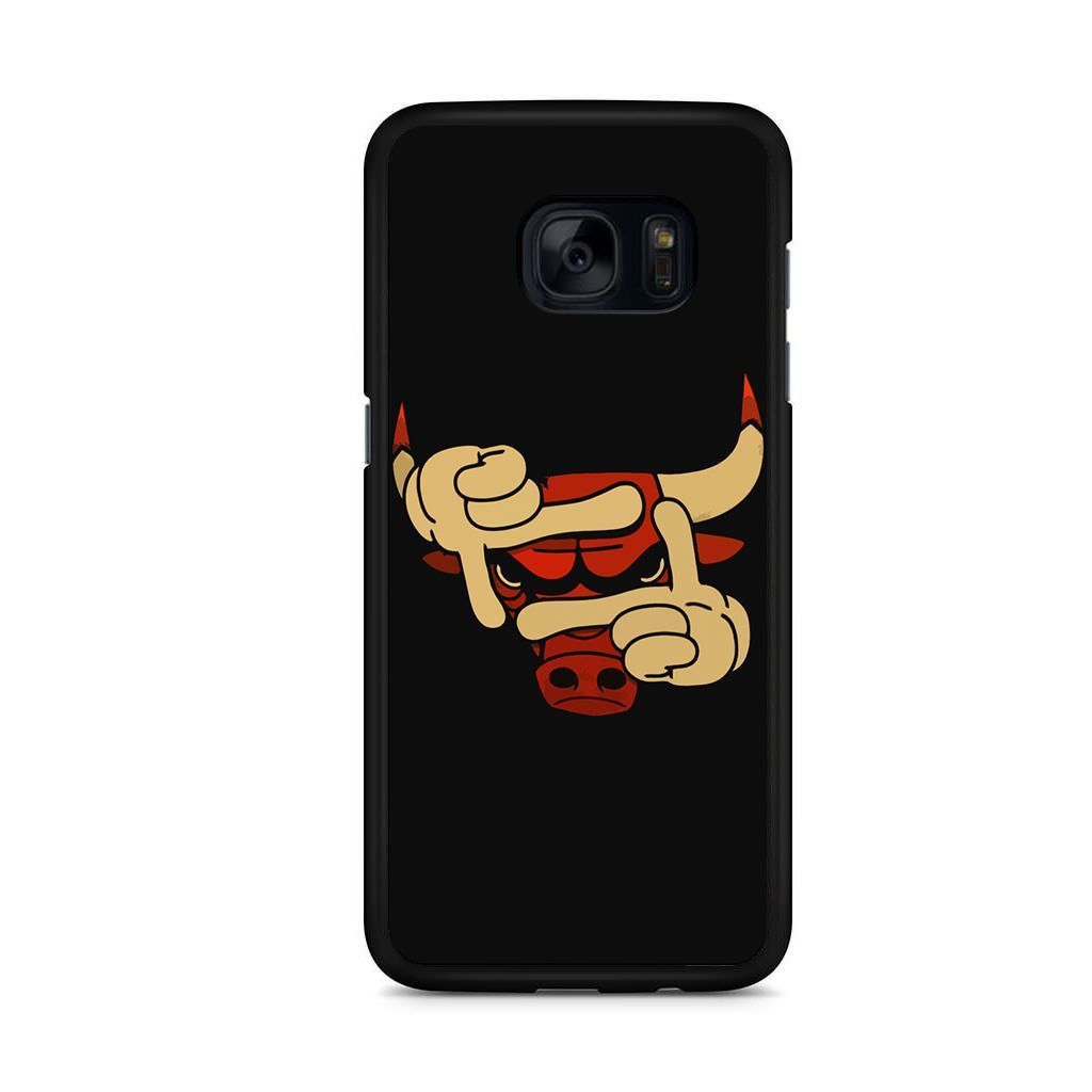 Logo Chicago Bulls su cover, 1024x1024 HD, PC