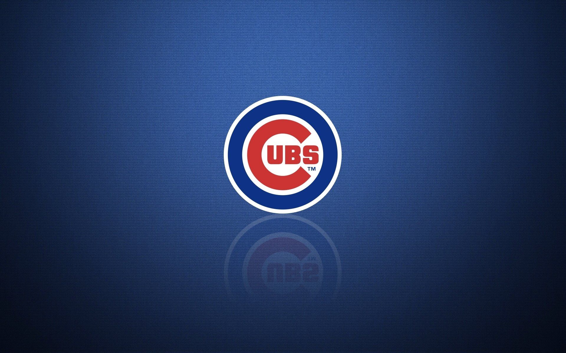 Logo Chicago Cubs sfondo blu, 1920x1200 Full HD+, Laptop