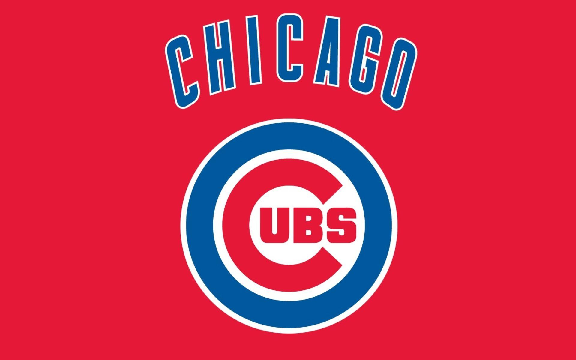 Logo Chicago Cubs baseball, 1920x1200 Full HD+, PC Desktop