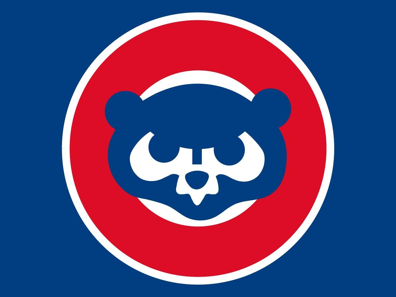 Logo Chicago Cubs orso, MLB, 1365x1024 HD, Desktop