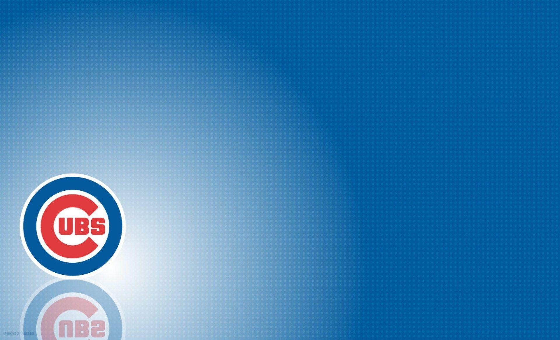 Logo Chicago Cubs sfondo blu, 1920x1166 1080p, PC