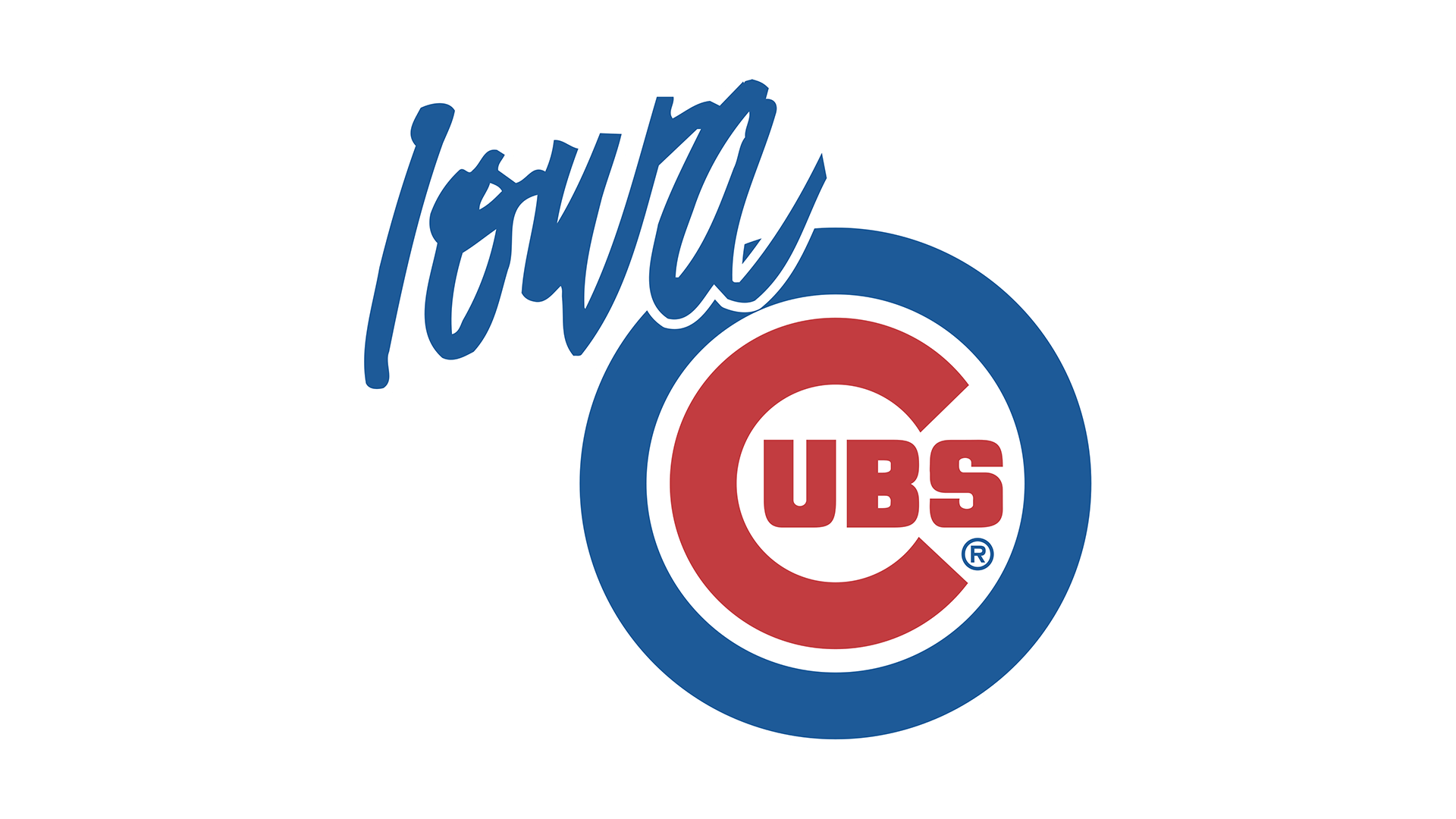 Logo Iowa Cubs baseball, 1920x1080 1080p, Laptop