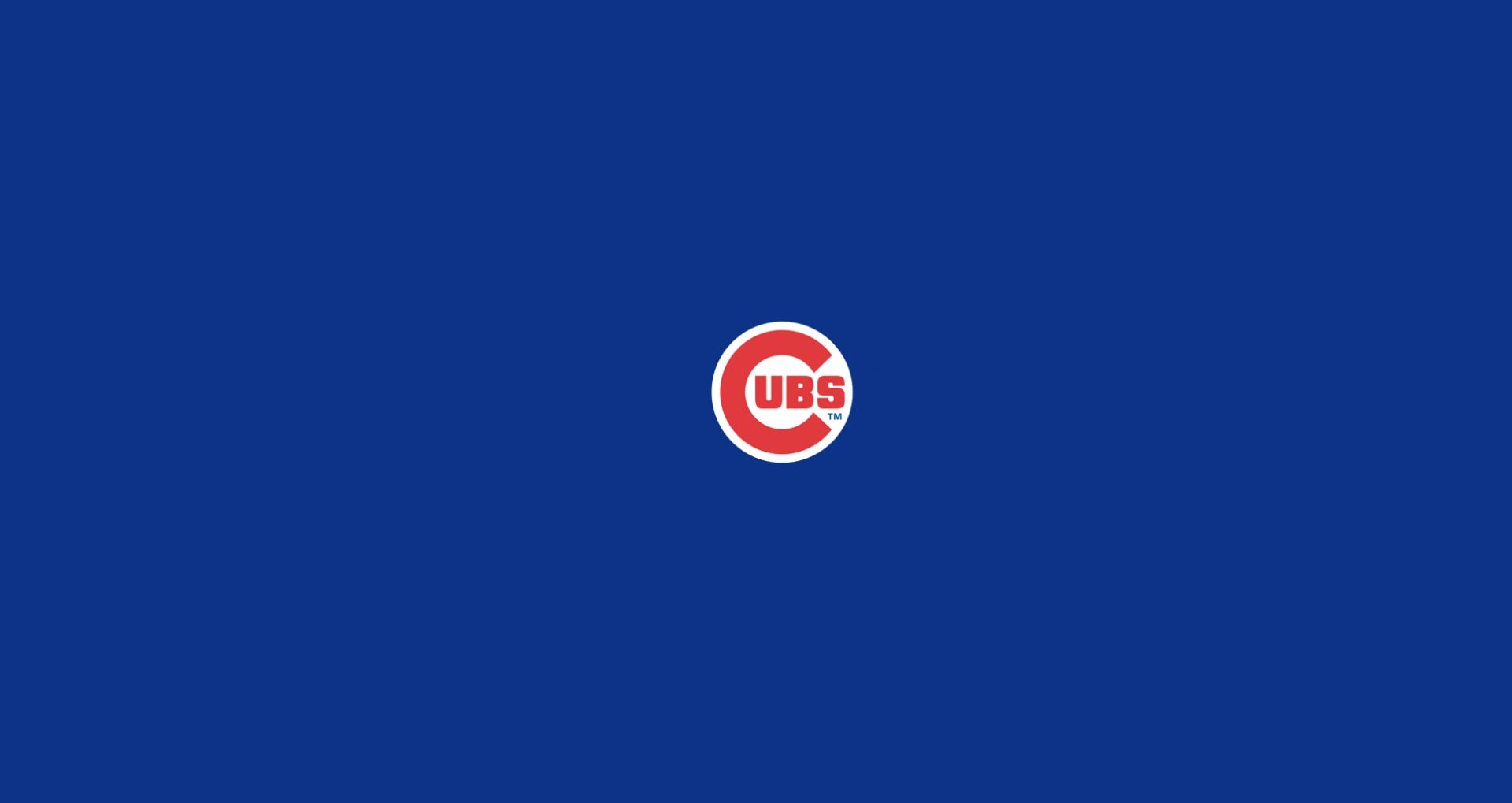 Logo Chicago Cubs sfondo blu, 750x1334 Full HD Verticale, iPhone Pro Max