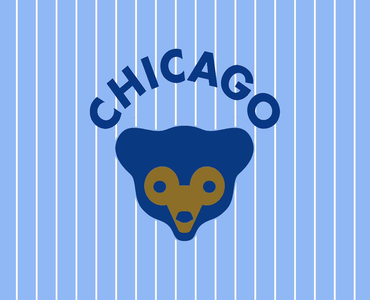 Logo orso Chicago Cubs, 1280x1040 720p, Acer Nitro