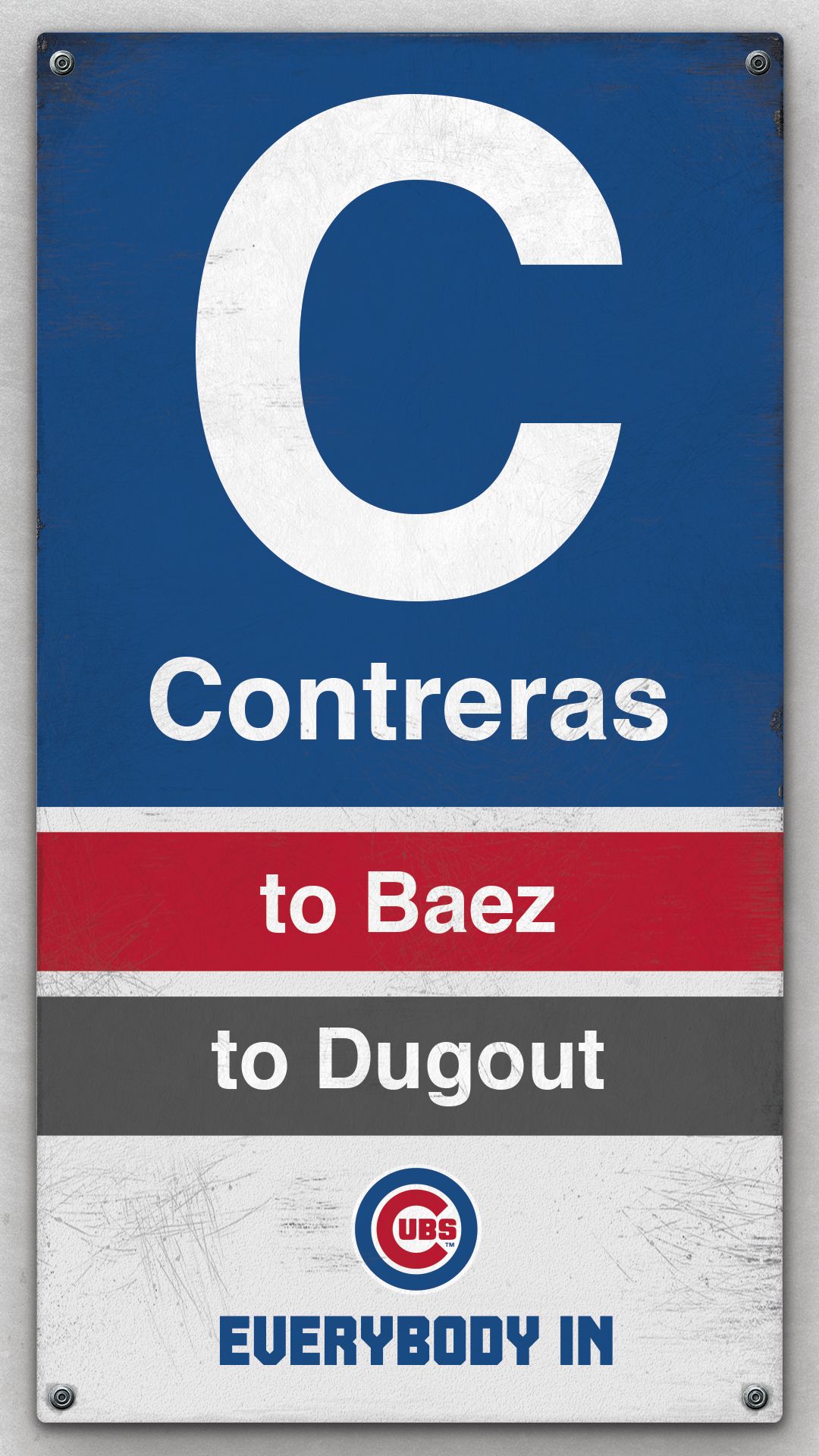 Logo Chicago Cubs orso, 750x1334 Full HD Verticale, iPhone Pro