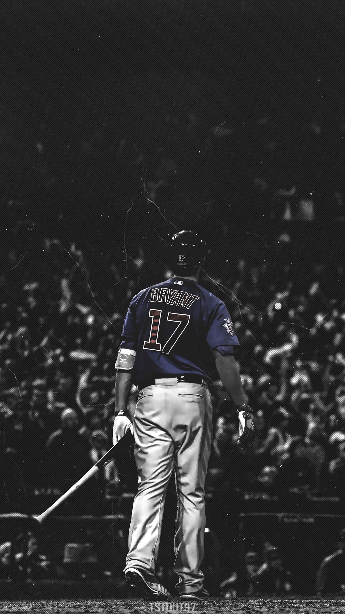 Giocatore baseball numero 17, 1200x2133 Verticale, iPhone Air