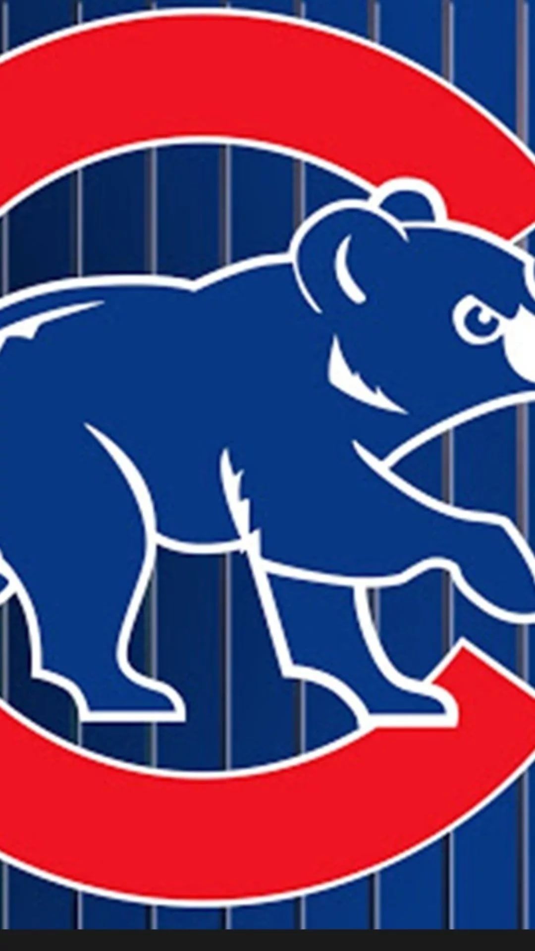 Logo Chicago Cubs orso, 1080x1920 Verticale, iPhone