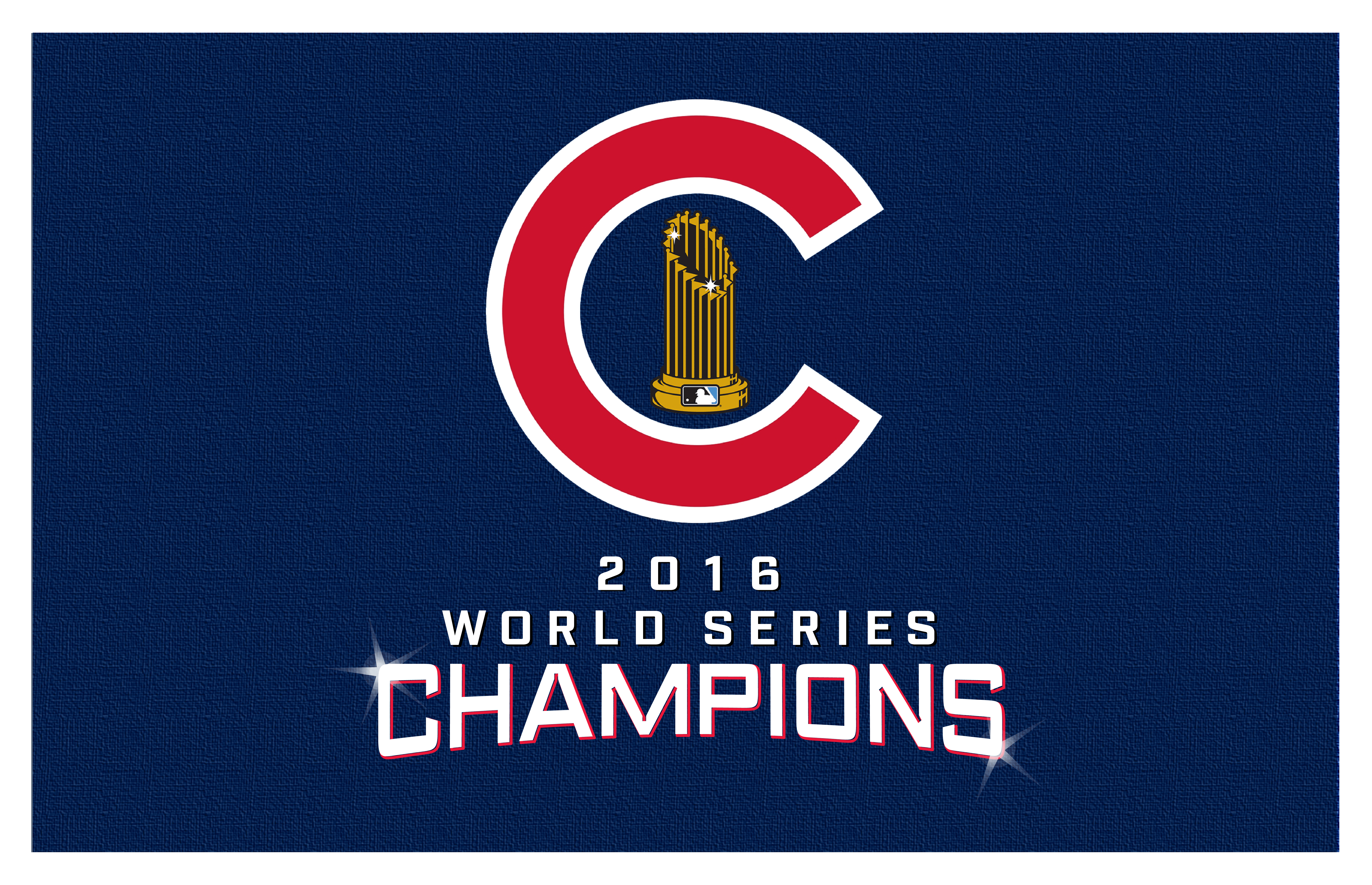 Logo Chicago Cubs Baseball, 1366x768 720p, iMac