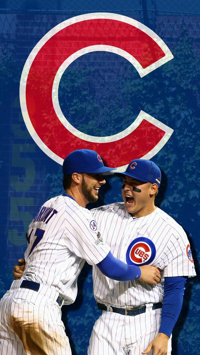 Giocatori Chicago Cubs logo C, 675x1200 Full HD Verticale, iPhone Air