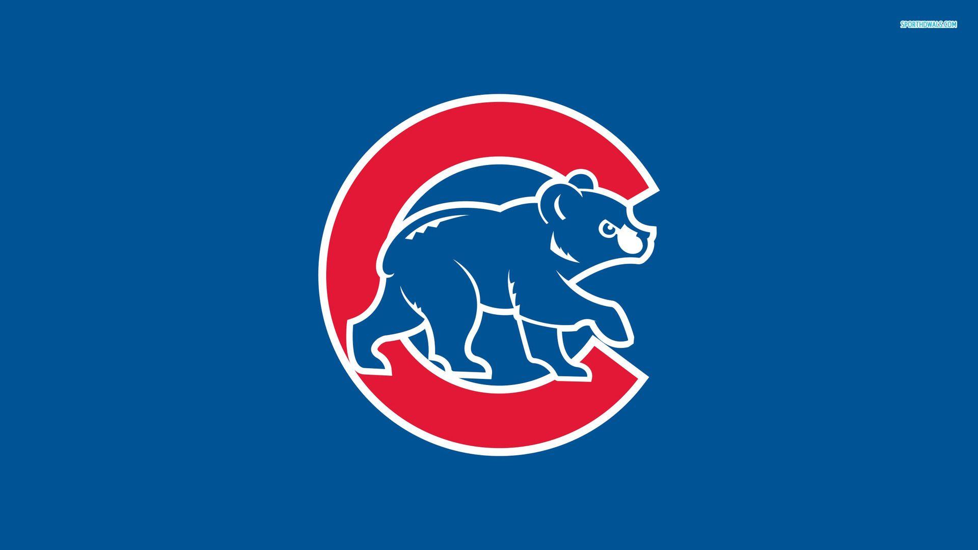 Logo Chicago Cubs orso, 1920x1080 Full HD 1080p, PC