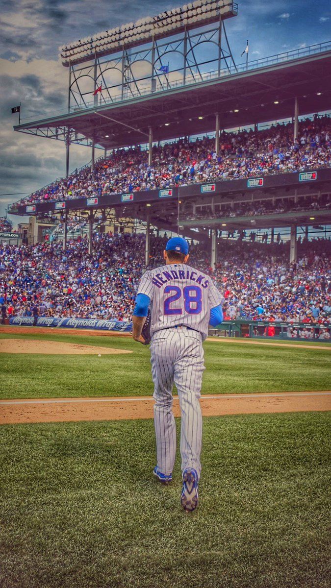 Giocatore Cubs stadio Wrigley Field, 675x1200 Full HD Verticale, iPhone