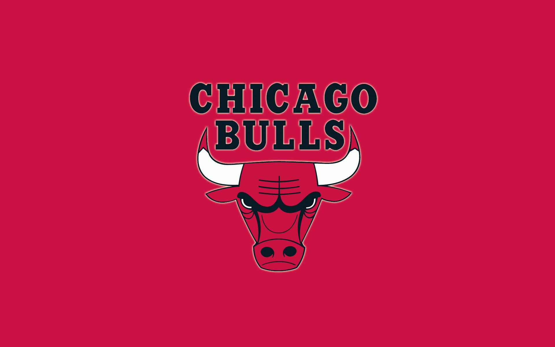 Logo Chicago Bulls rosso, NBA, 1920x1200 WUXGA, Laptop