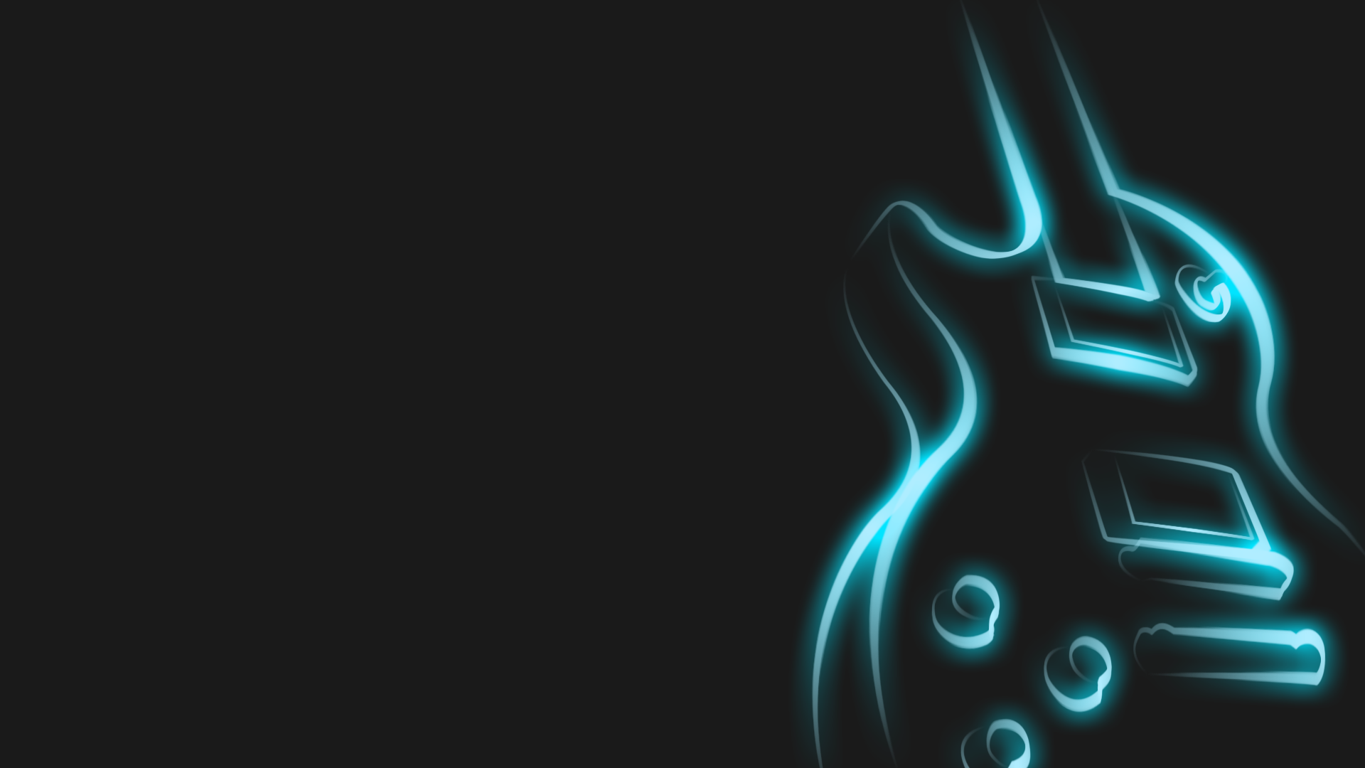 Scheletro in fiamme con chitarra, 1366x768 720p, PC