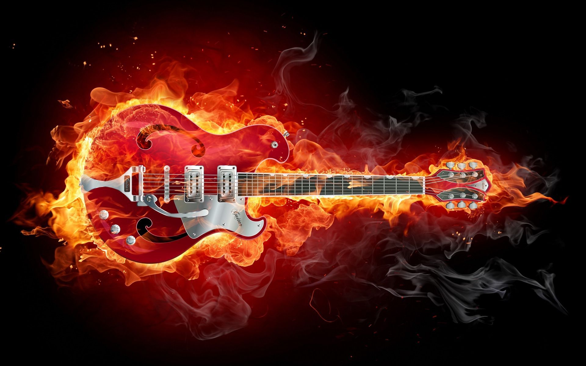 Chitarra fatta d'acqua, 1191x670 HD, iMac