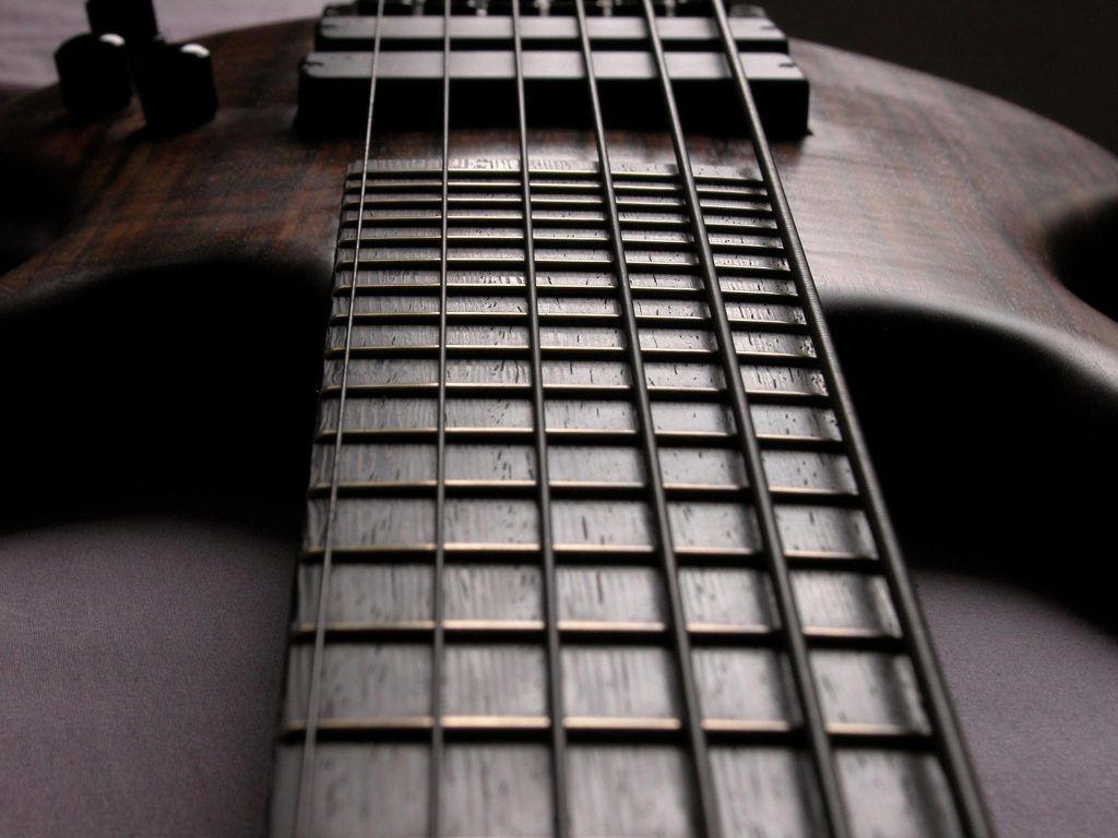 Manico chitarra basso scuro, 1024x768 HD, Desktop