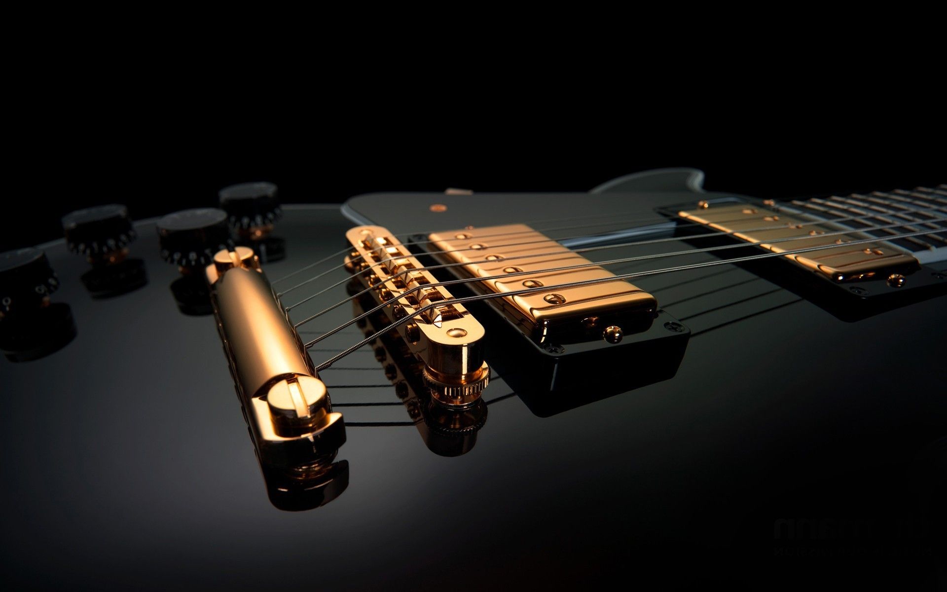 Chitarra elettrica dettaglio nero, 1920x1200 WUXGA, PC
