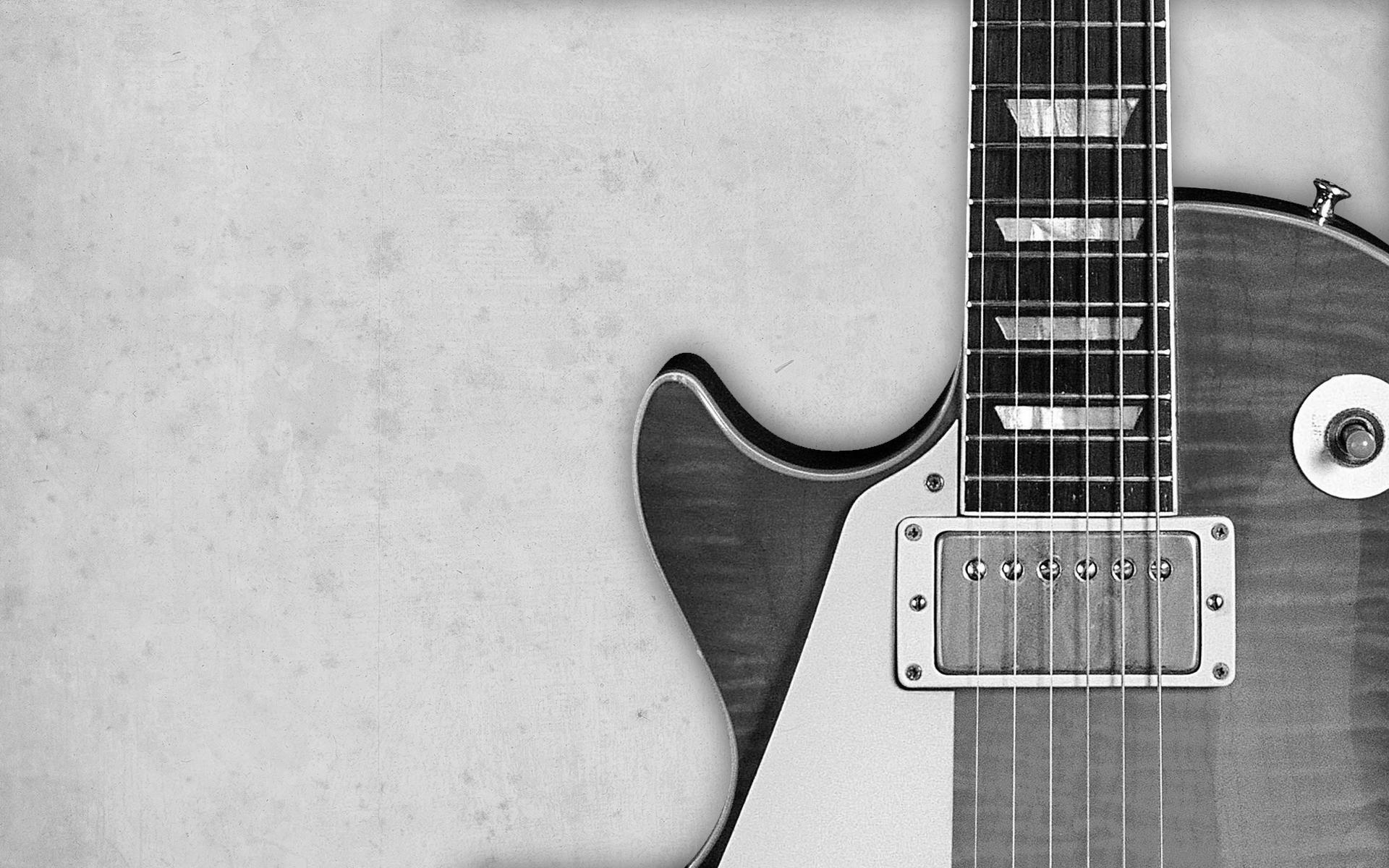 Chitarra elettrica bianco e nero, 1920x1200 Full HD+, PC
