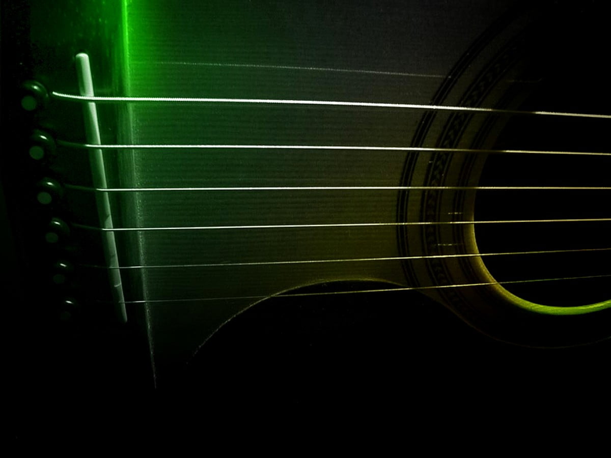 Corde chitarra acustica, verde, 1200x900 HD, Laptop