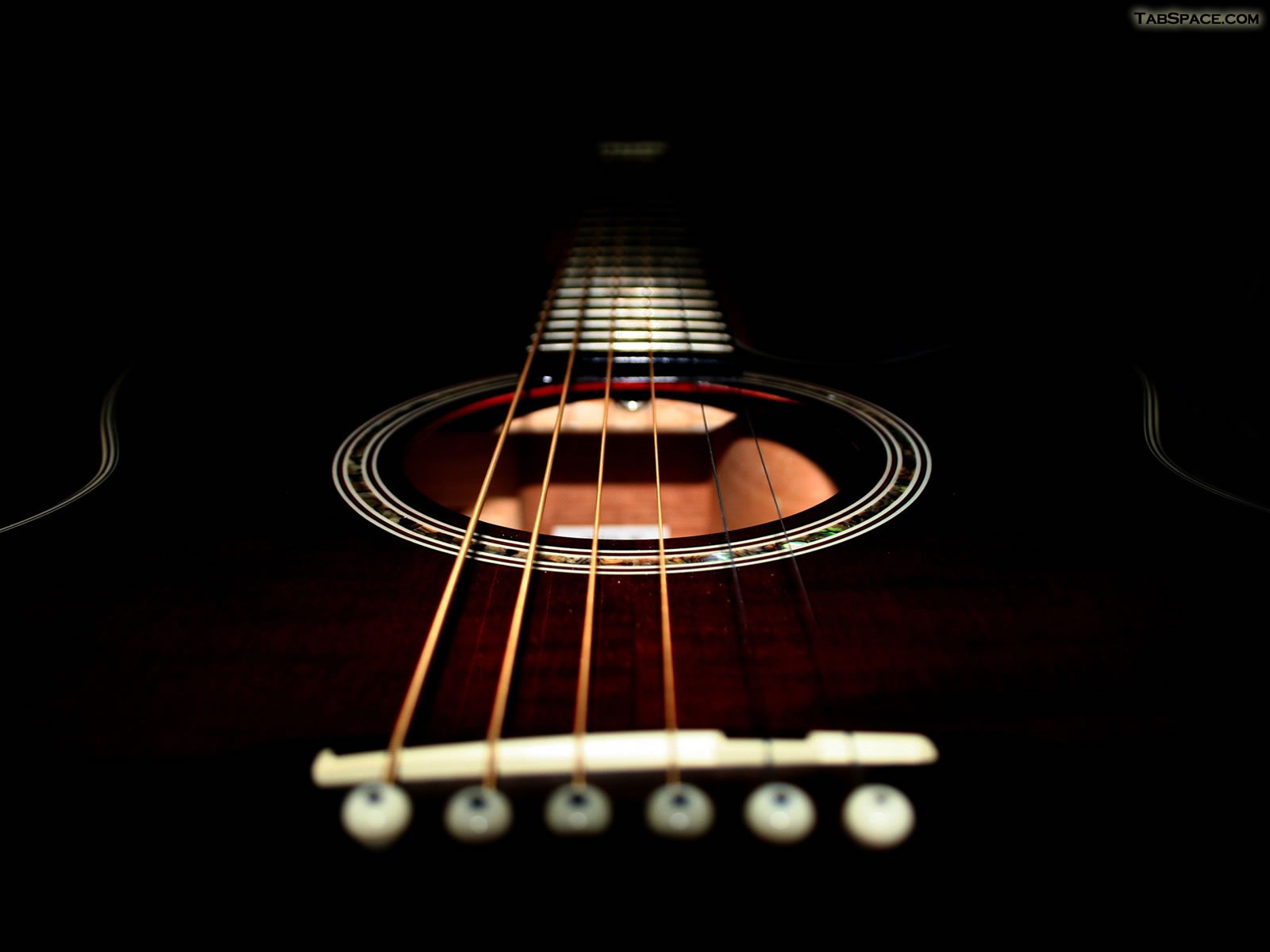 Chitarra acustica primo piano, 1600x1200 HD Ready, Desktop