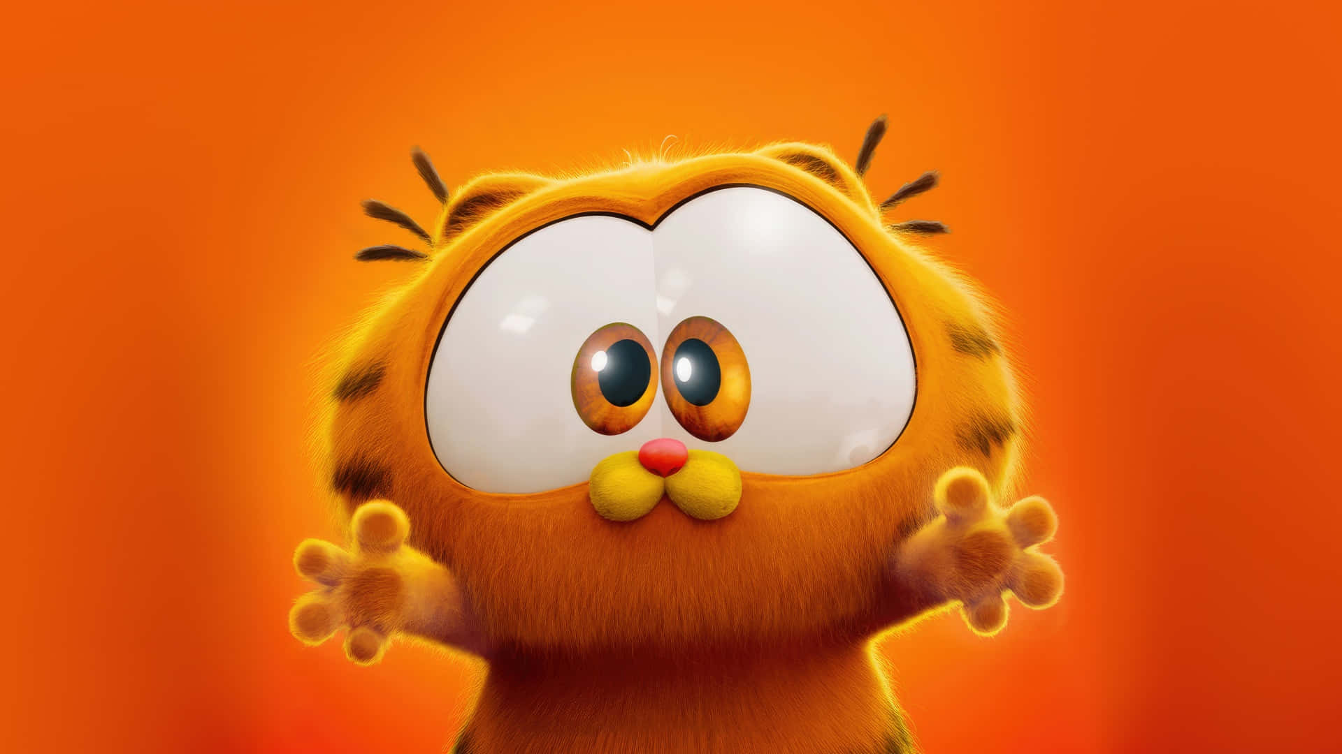 Garfield cartone animato arancione, 1920x1080 Full HD 1080p, Desktop