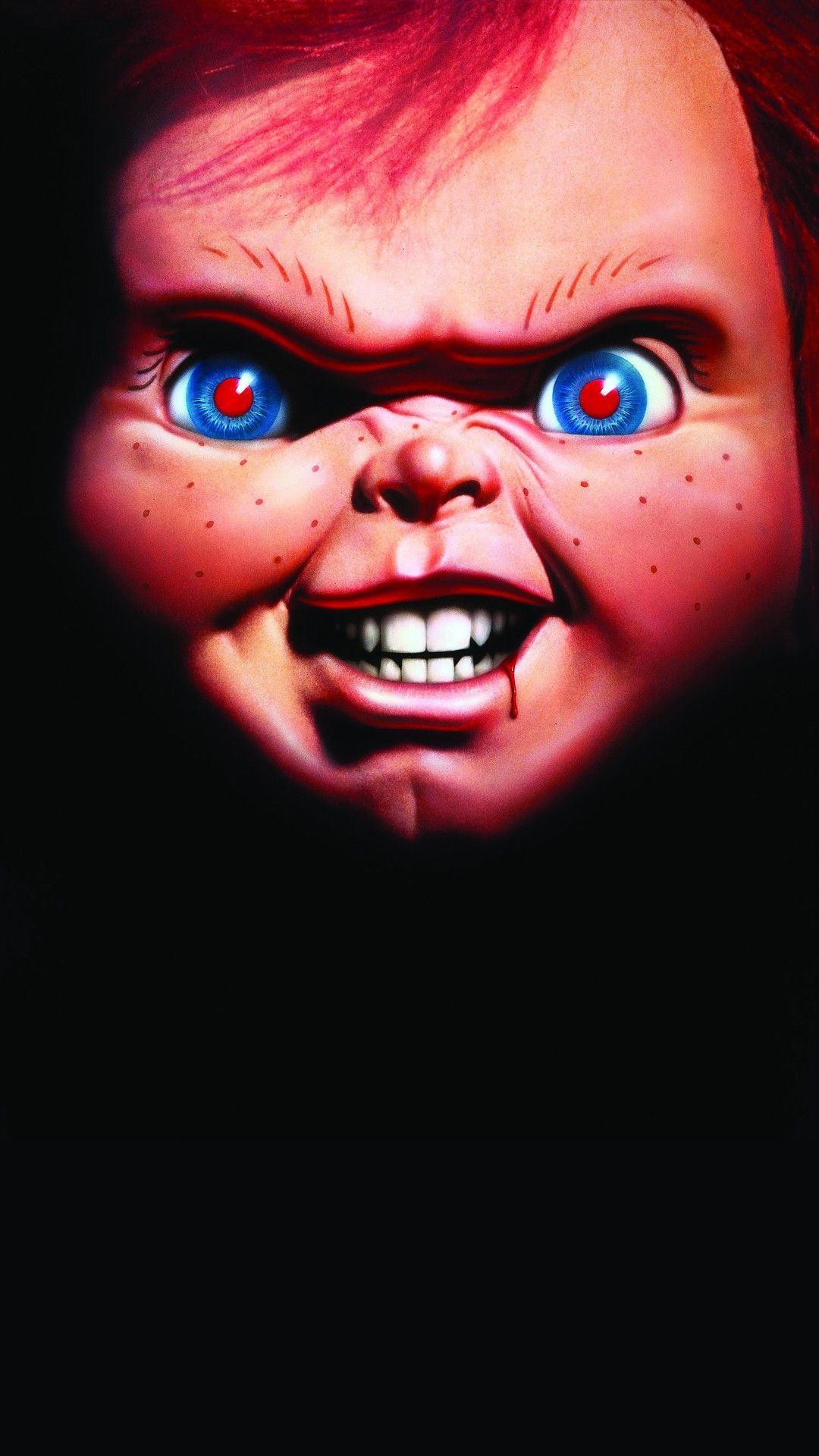 Chucky bambola horror viso, 1080x1920 Full HD Verticale, Smartphone