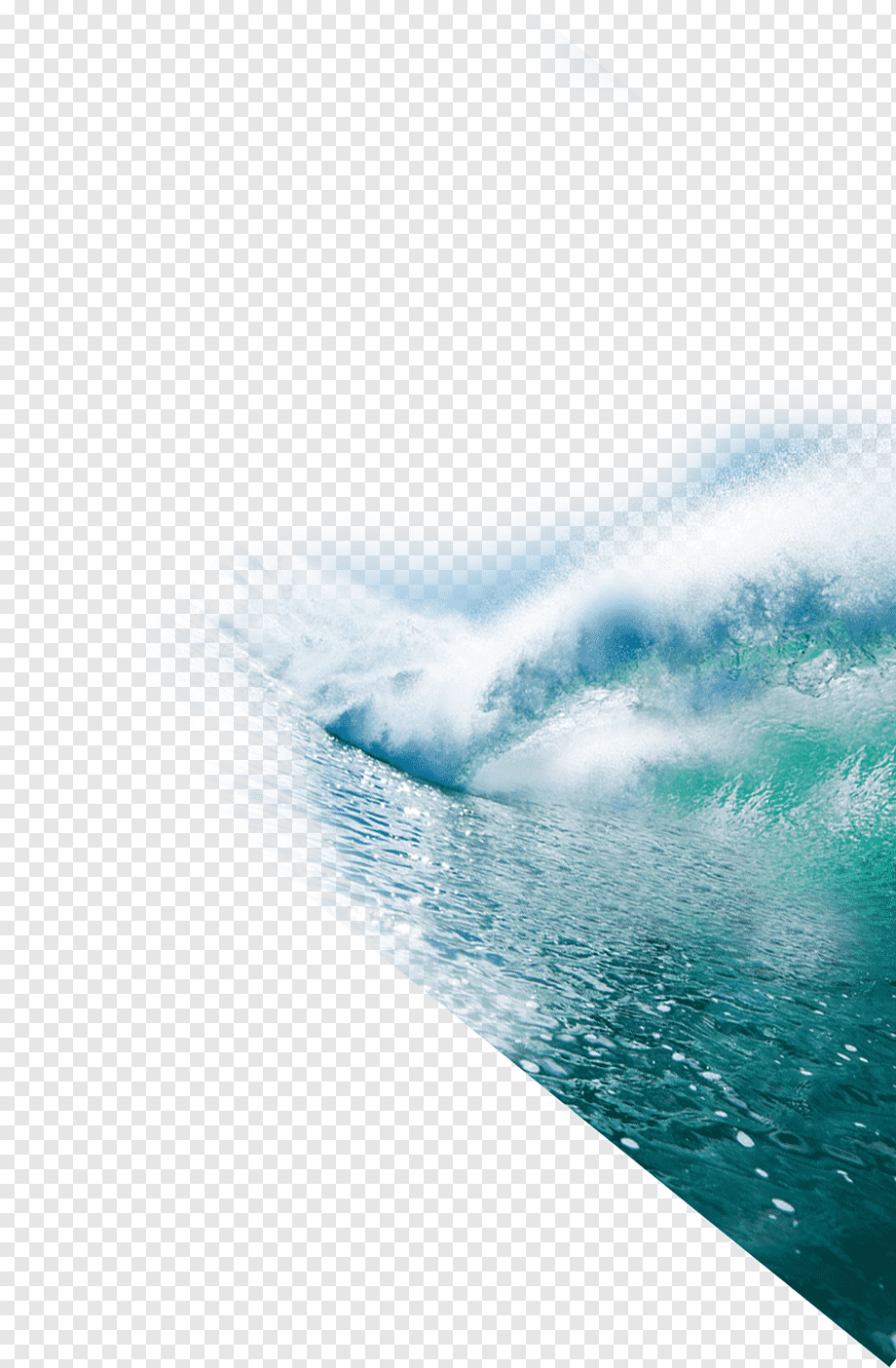 Onda oceano turchese, 920x1404 Full HD Verticale, Smartphone