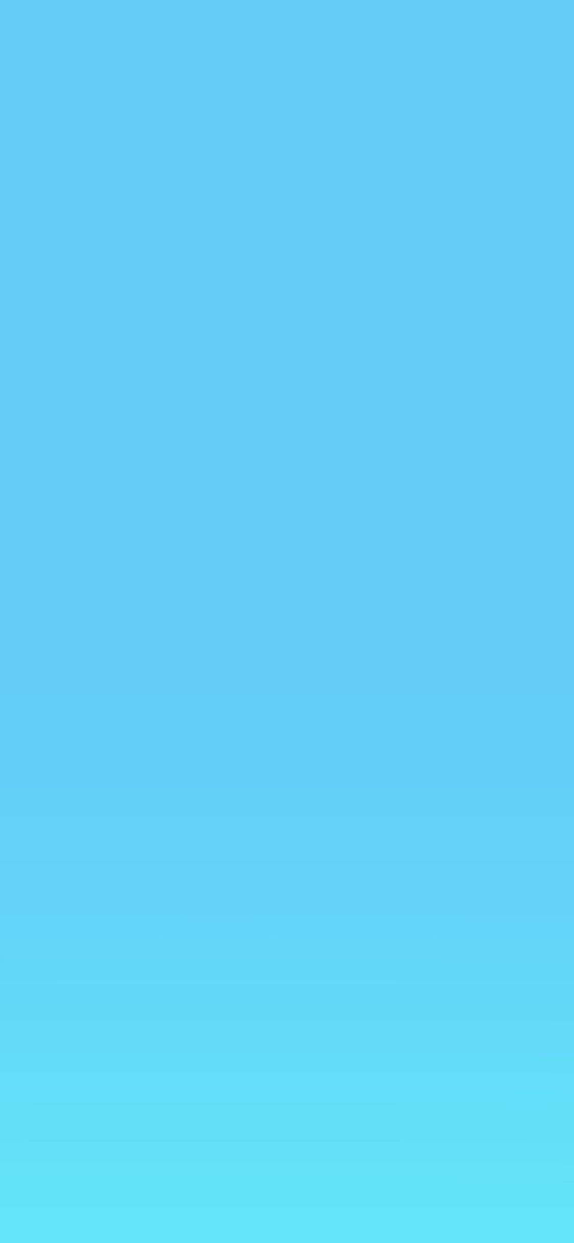 Gradiente cielo turchese sfocato, 1125x2436 Verticale, Telefono