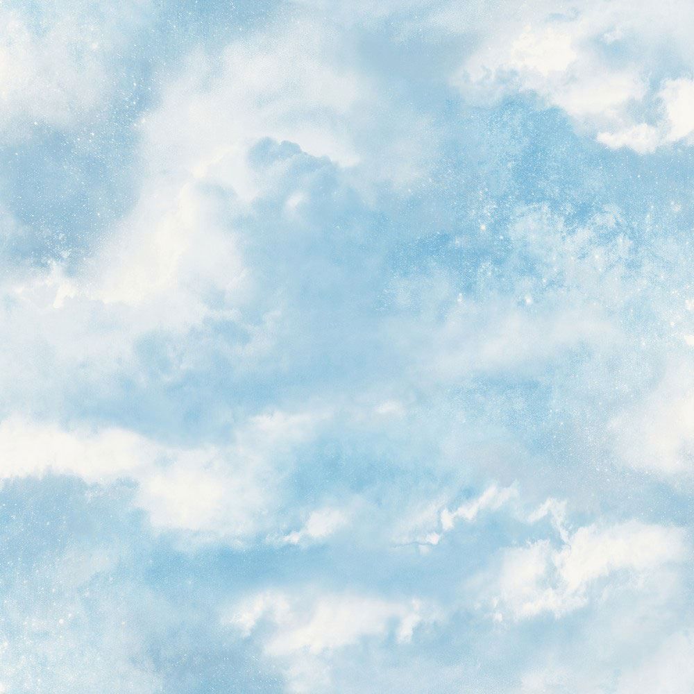 Nuvole acquerello cielo azzurro, 1000x1000 HD, Laptop