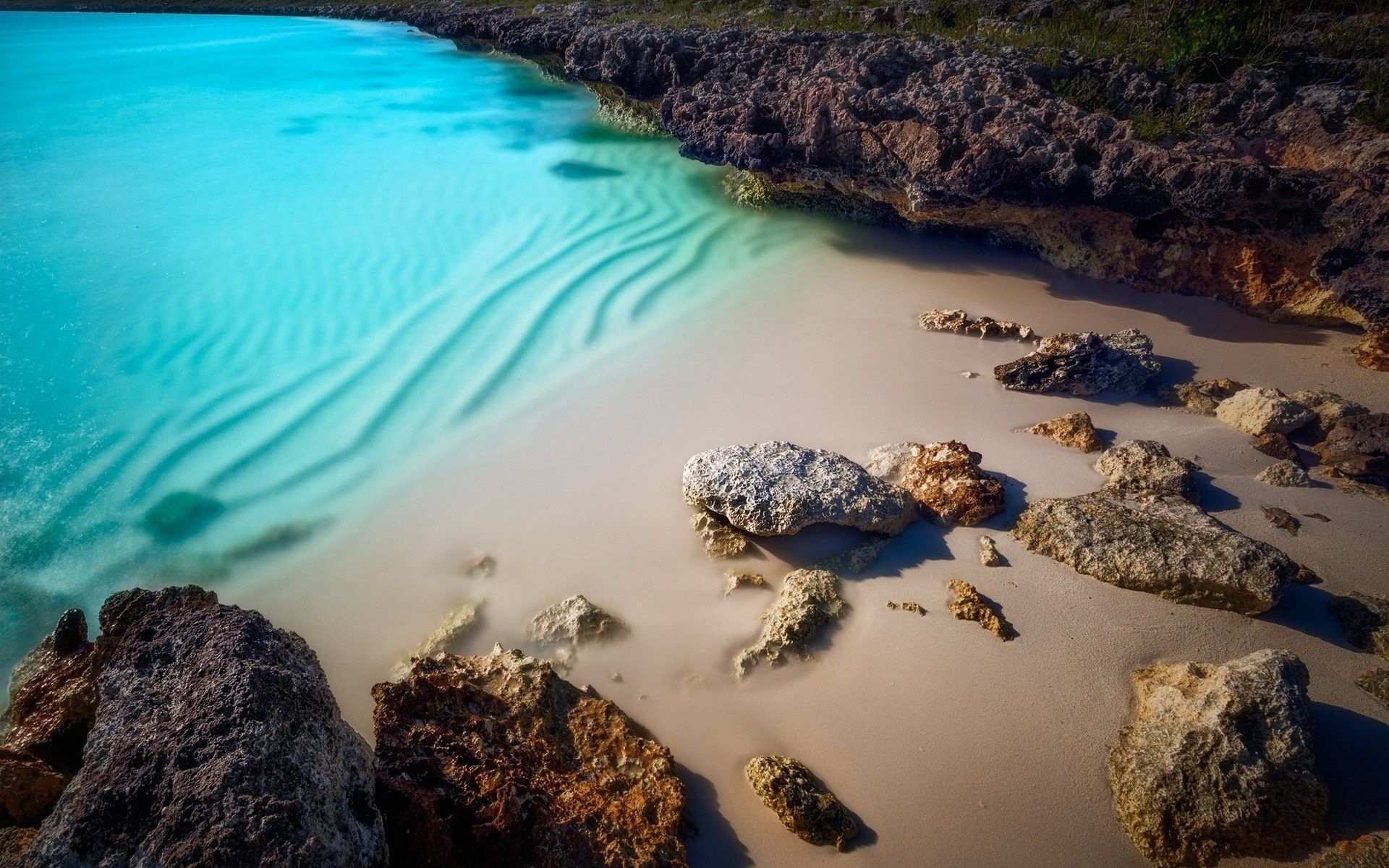 Spiaggia sabbia acqua turchese, 1920x1200 Full HD+ WUXGA, PC