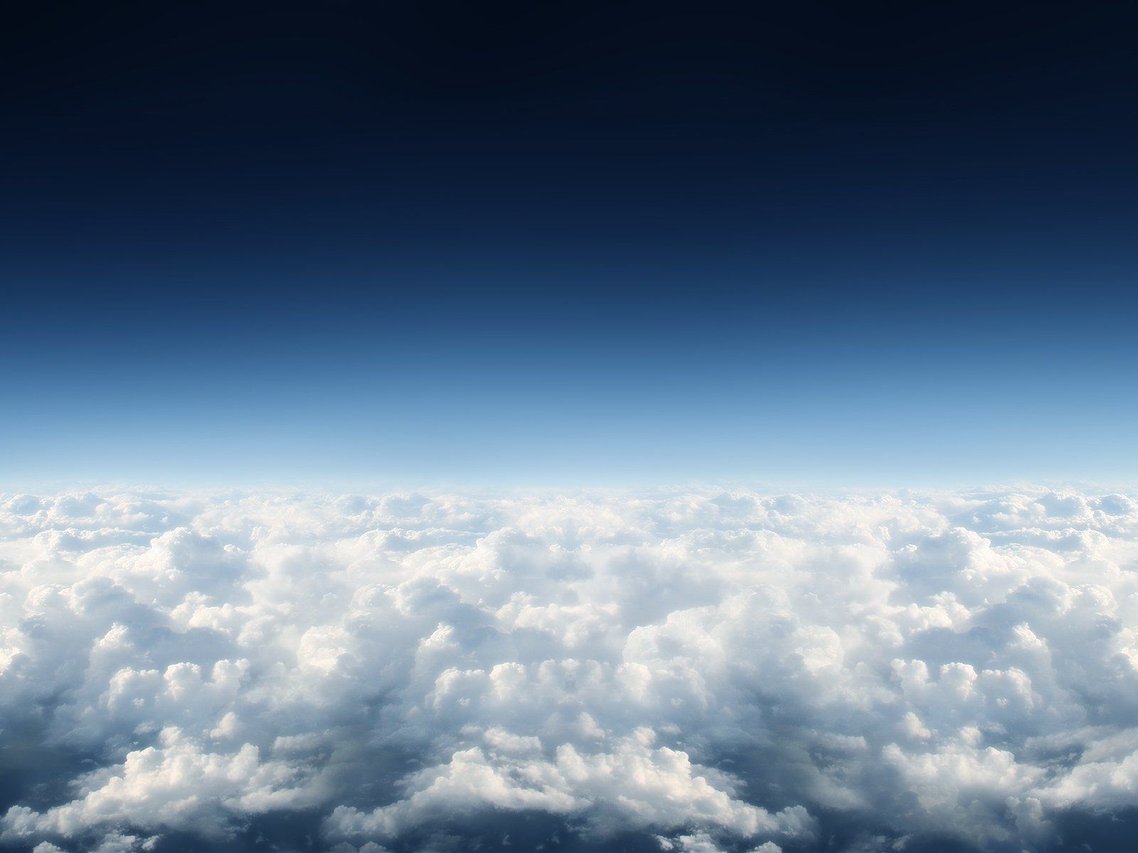 Cielo blu sopra le nuvole, 1600x1200 HD Ready, Desktop
