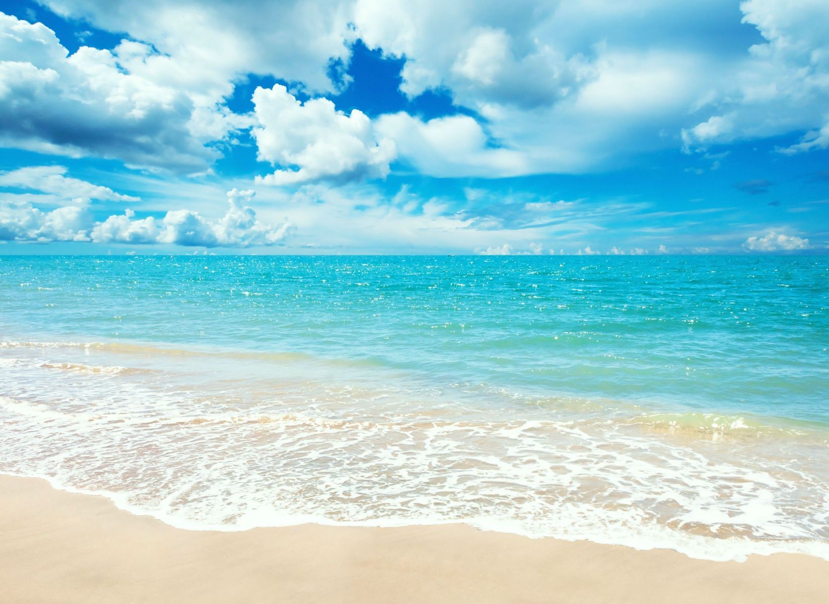 Spiaggia mare turchese cielo, 1646x1200 HD, Desktop