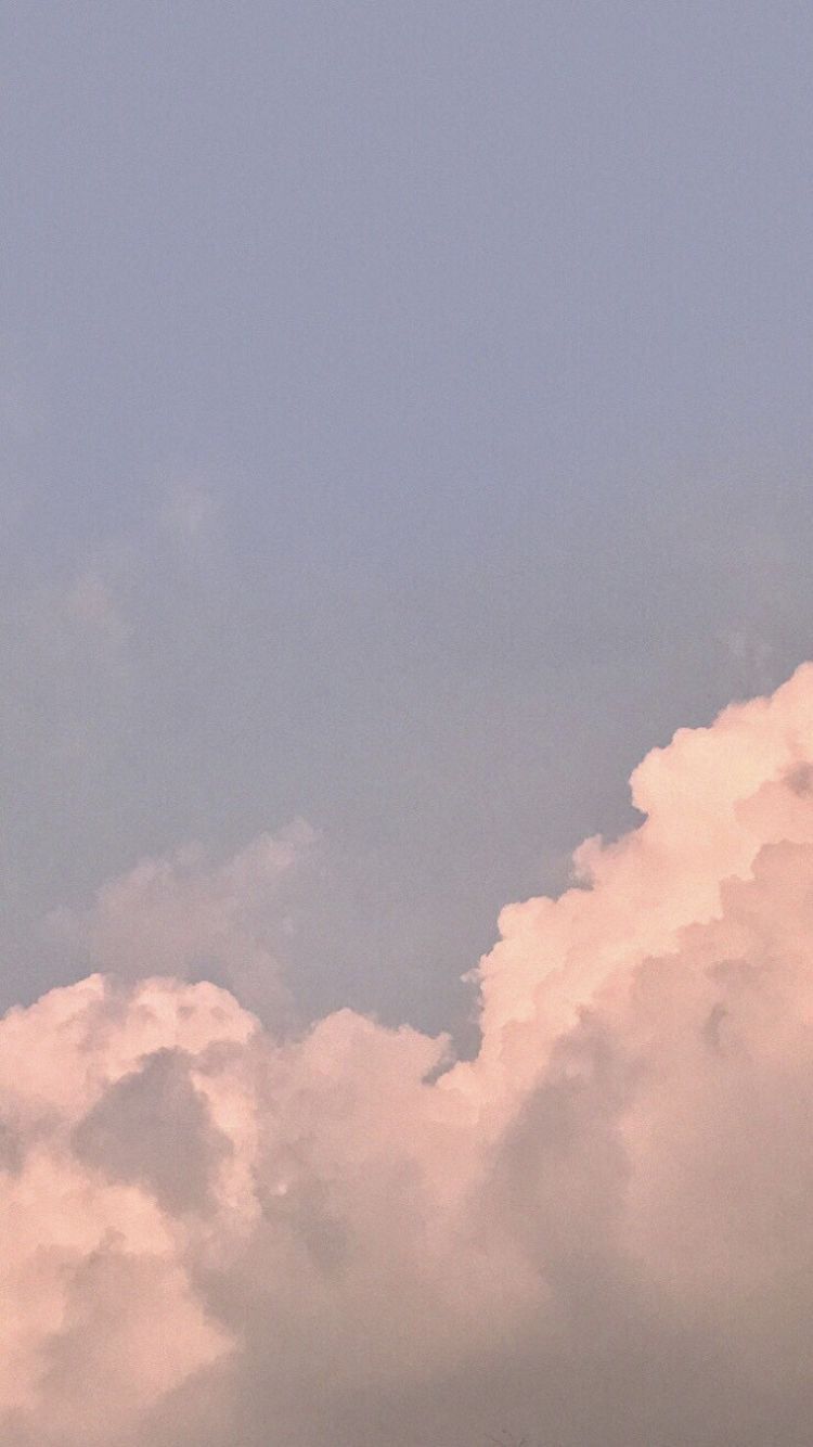 Nuvole rosa cielo azzurro, 750x1334 Full HD Verticale, Smartphone