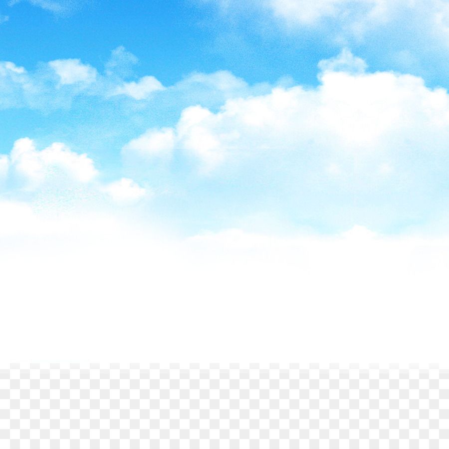 Nuvole bianche cielo azzurro, 900x900 HD, Desktop