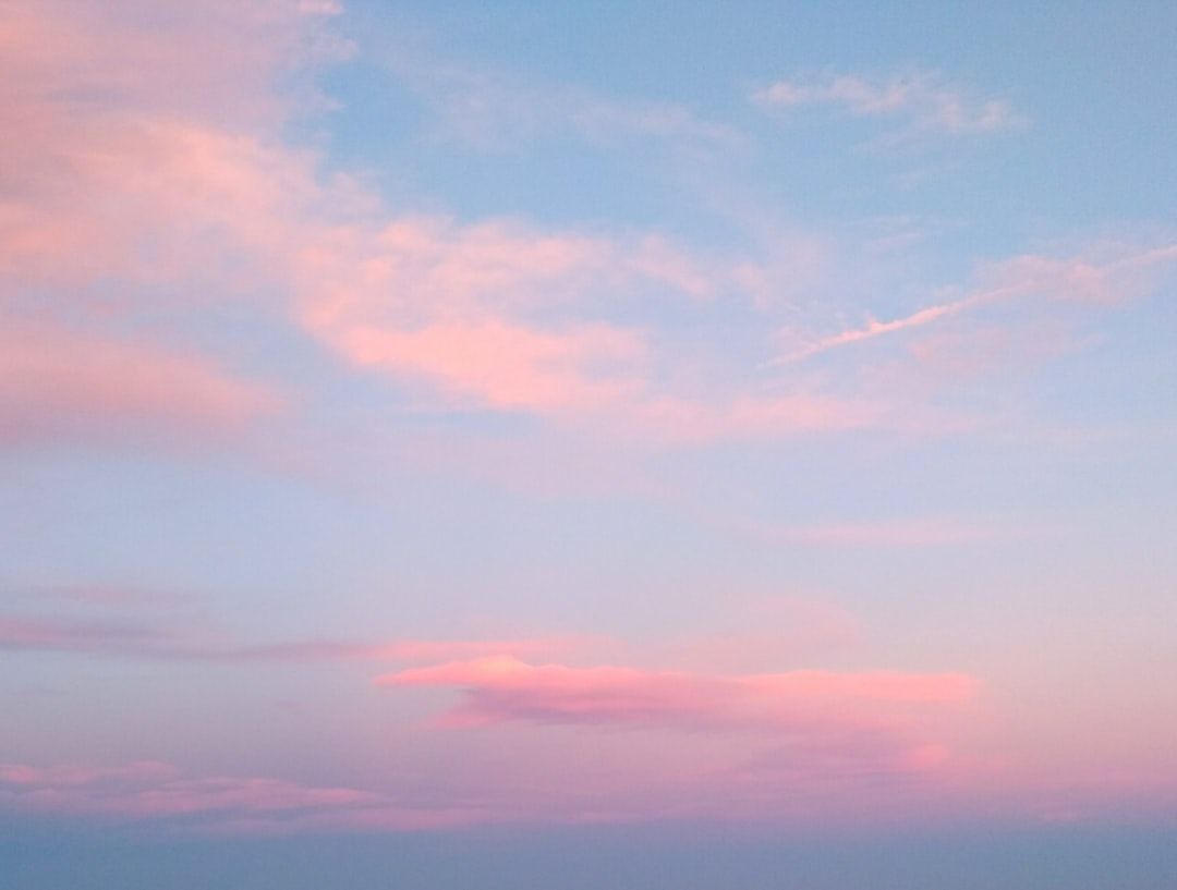 Cielo rosa al tramonto, 1080x817 HD, Laptop