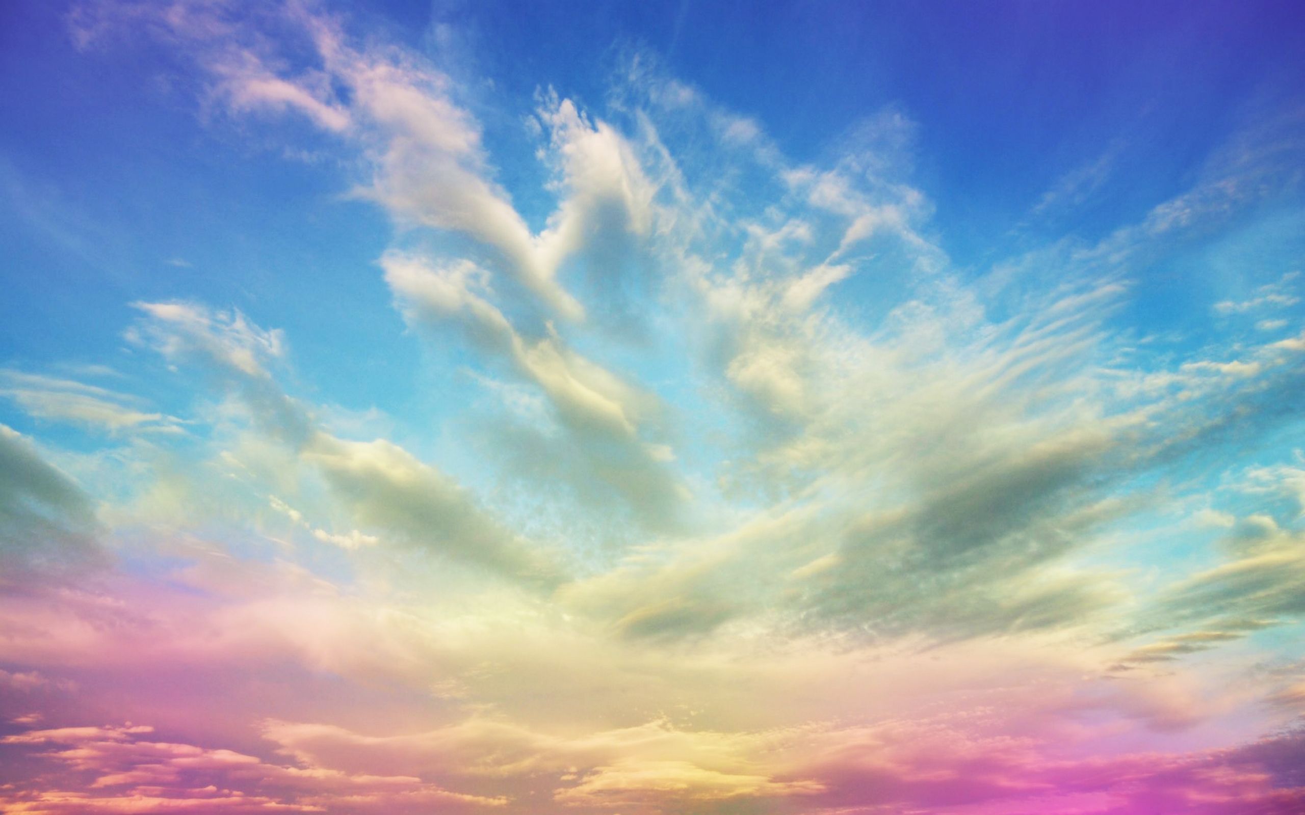 cielo colorato con nuvole, 2560x1600 2K+, MacBook Pro