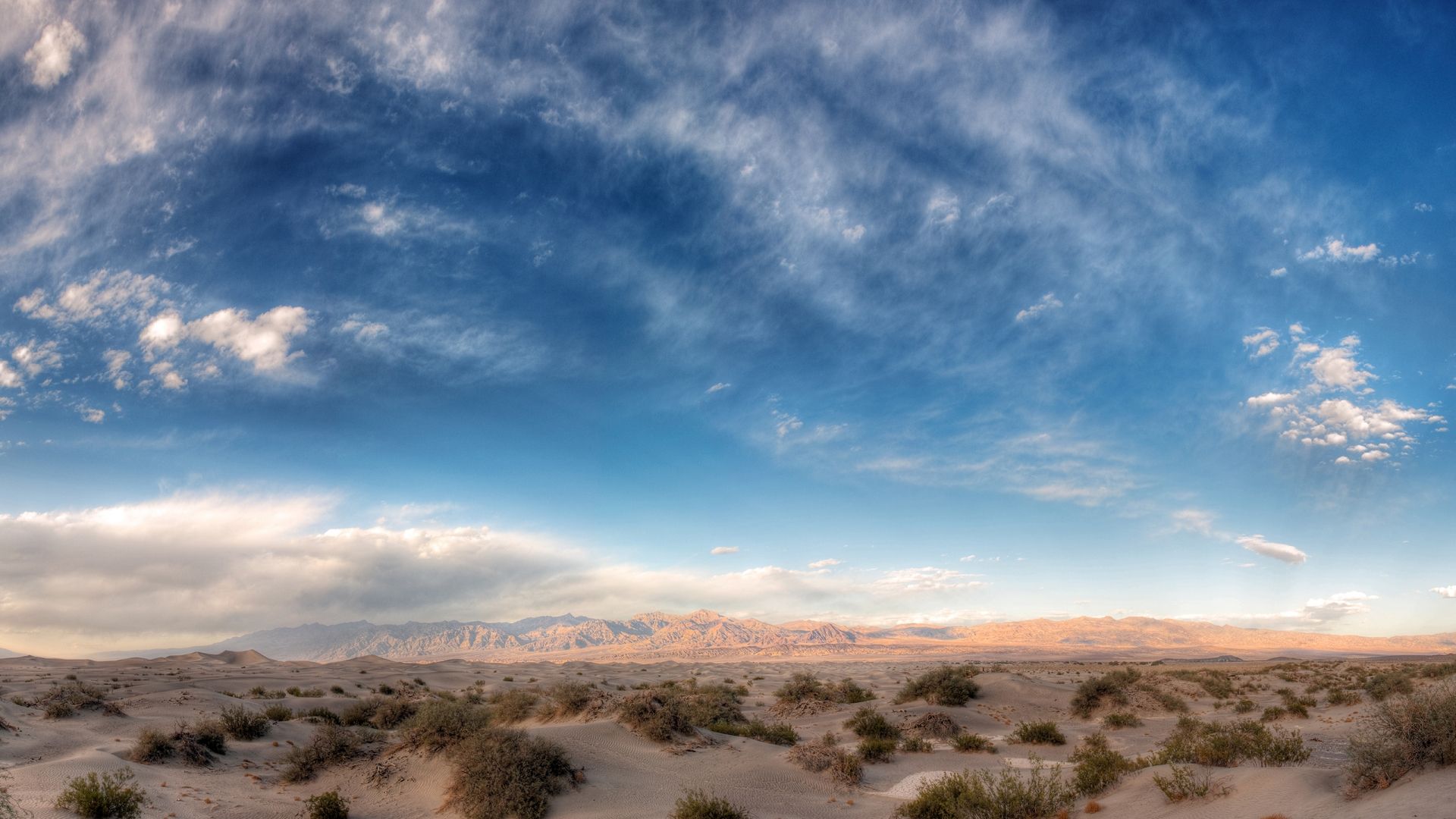 Cielo blu deserto sabbioso, 1920x1080 Full HD 1080p, PC Desktop