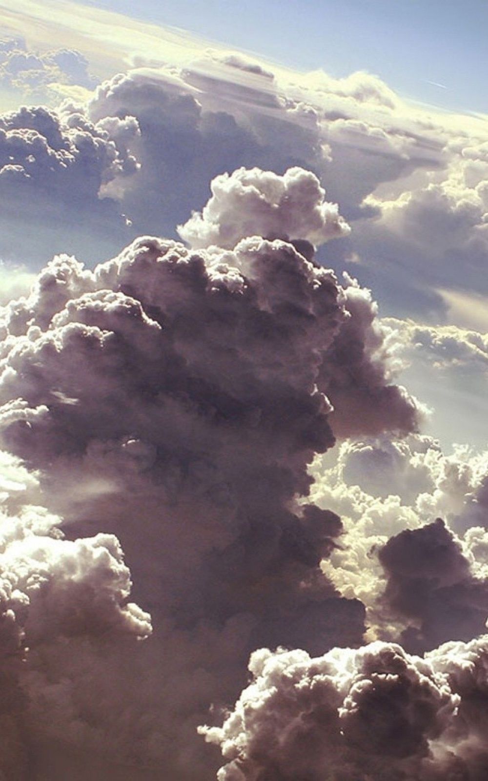 Nuvole cielo drammatico, 1000x1600 Verticale, Telefono