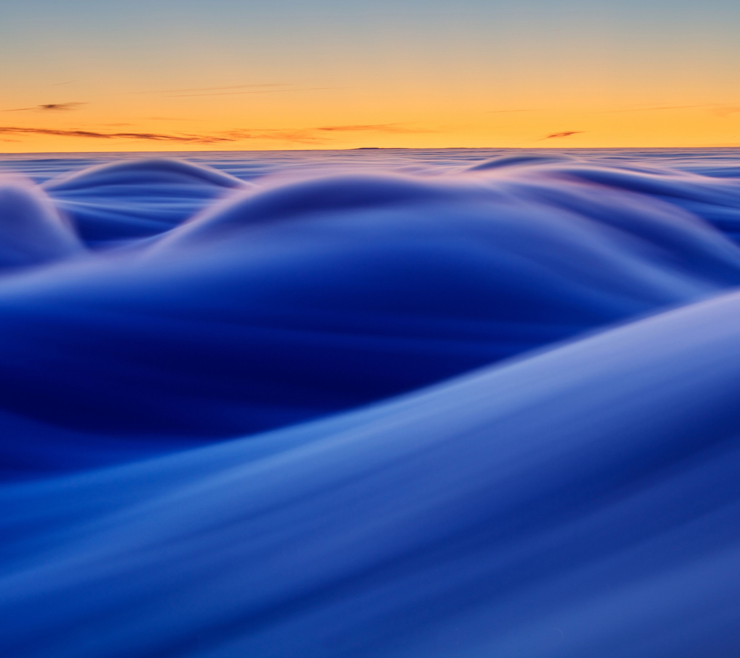 Dune blu al tramonto, 2880x2560 WQXGA, Desktop