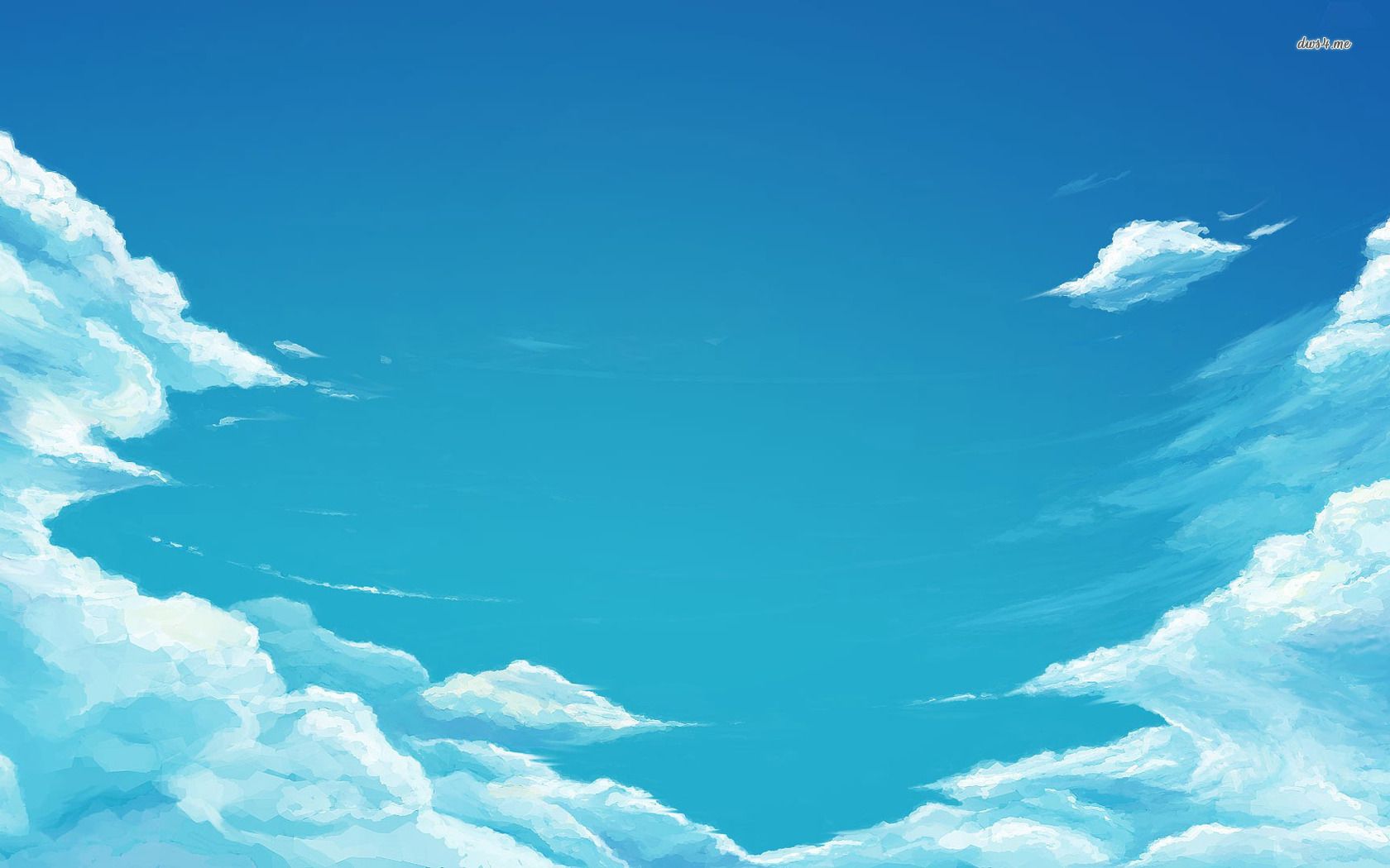 Isoletta con casa e nuvole pixel art, 3840x2400 Ultra HD, 4K TV