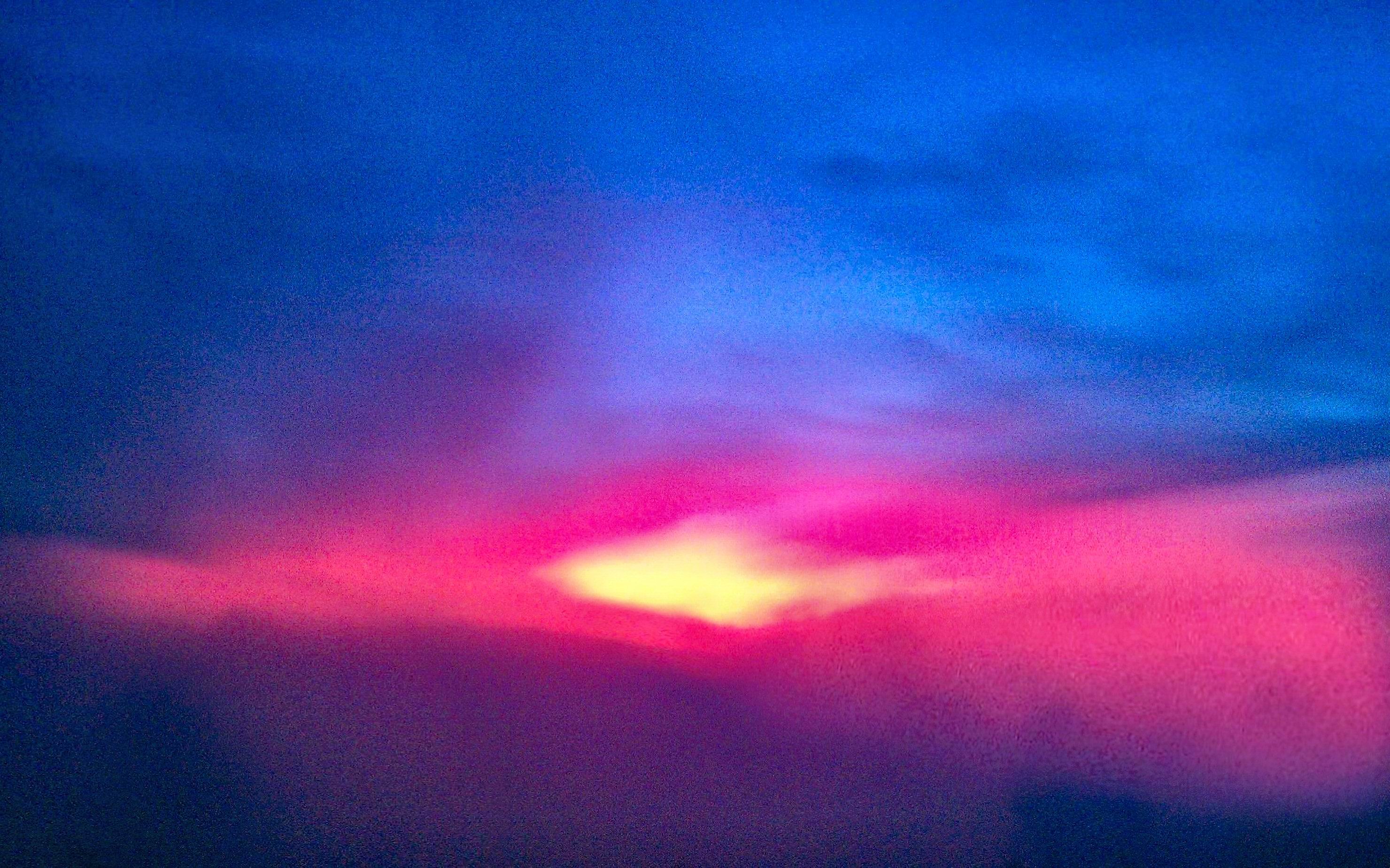 Tramonto rosa e blu, 2960x1850 2K+, Monitor Gaming