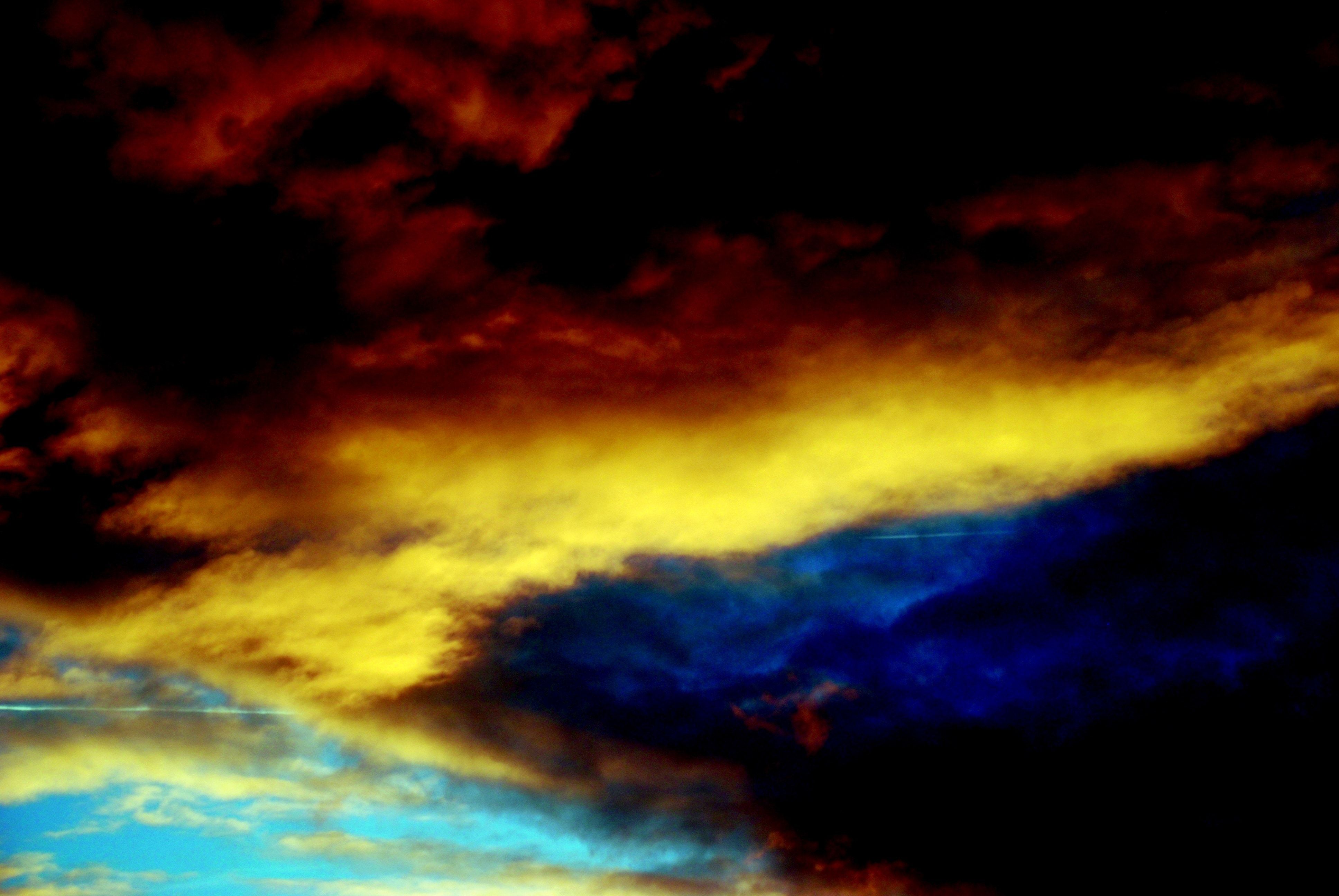Sfumatura astratta rosso e blu, 1920x1200 Full HD+ WUXGA, Laptop