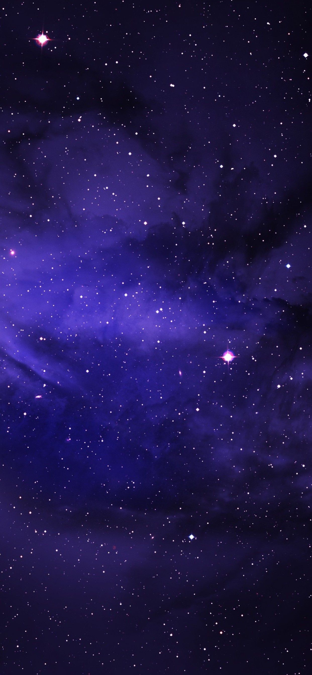 Cielo stellato viola notturno, 1242x2688 Full HD Verticale, iPhone Air