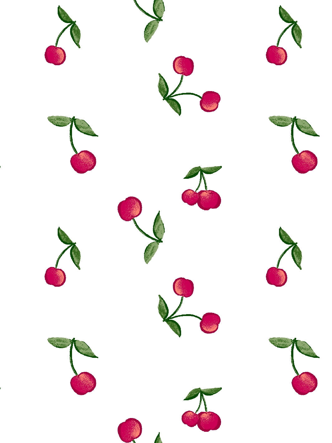 Ciliegie rosse su sfondo bianco, 1065x1420 Full HD Verticale, Smartphone