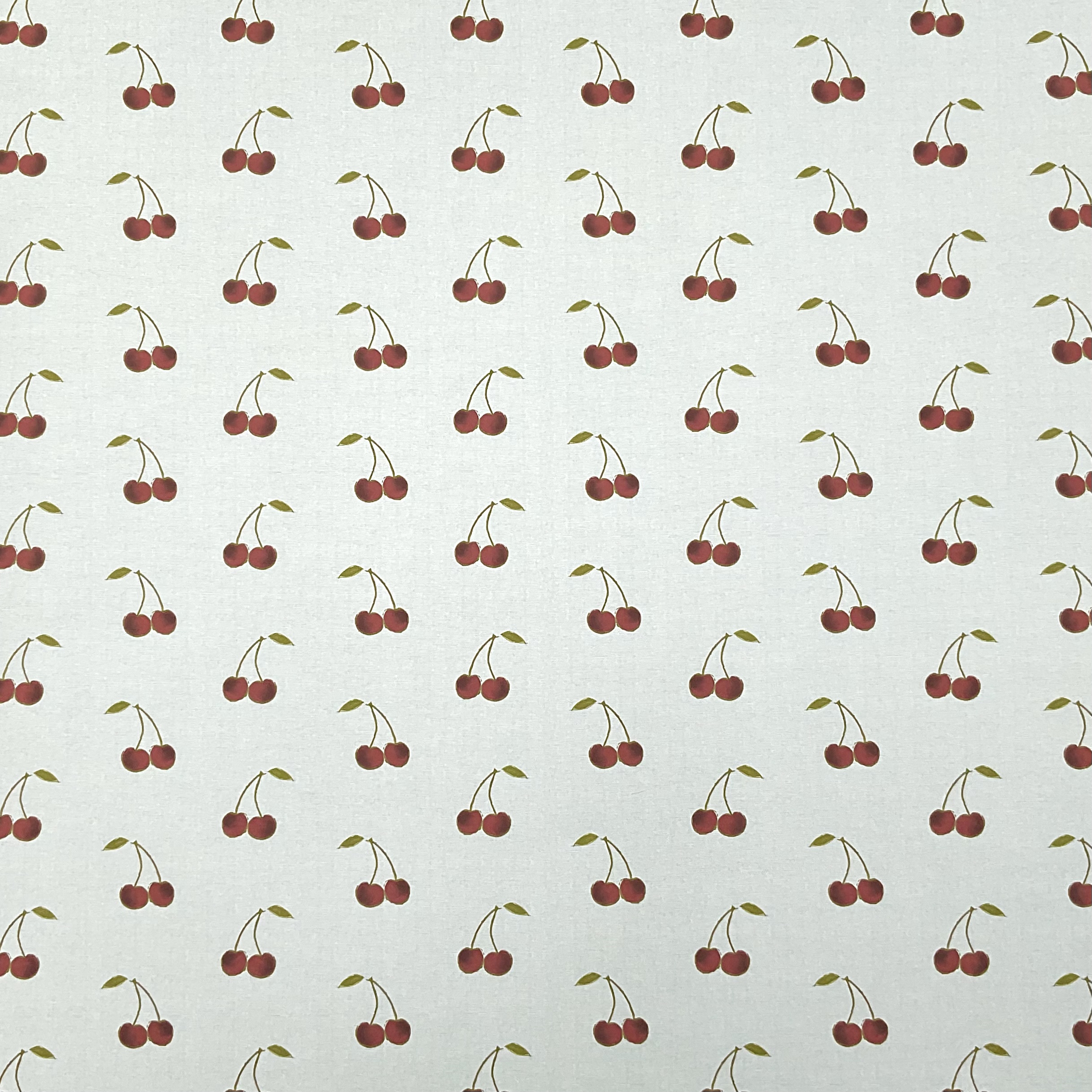 Ciliegie pattern sfondo bianco, 2435x2435 2K, iMac
