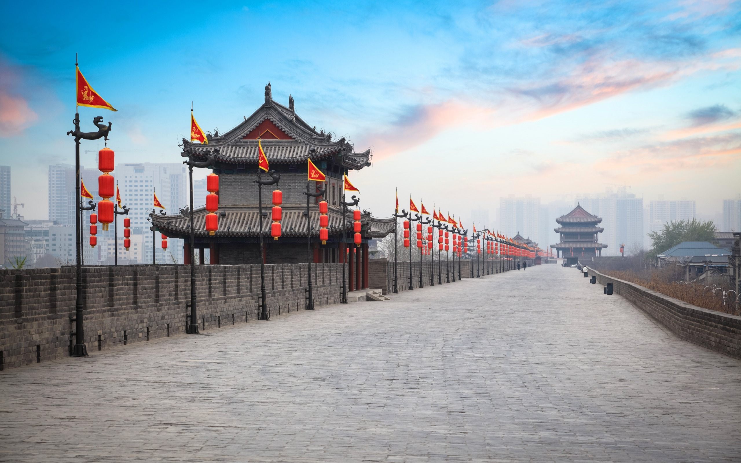 Mura antiche di Xi'an, 2560x1600 2K+, PC