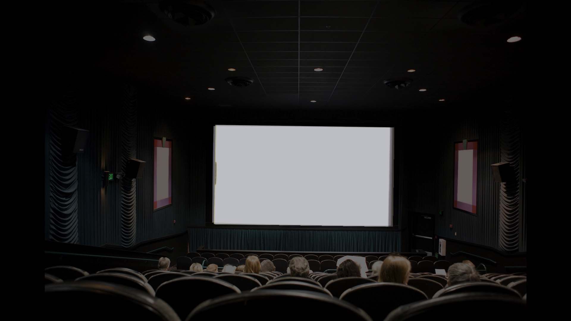 Sala cinema schermo bianco, 1920x1080 Full HD, Desktop