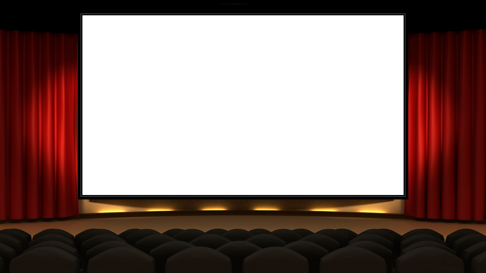 Sala cinema schermo vuoto, 1920x1080 1080p, Laptop