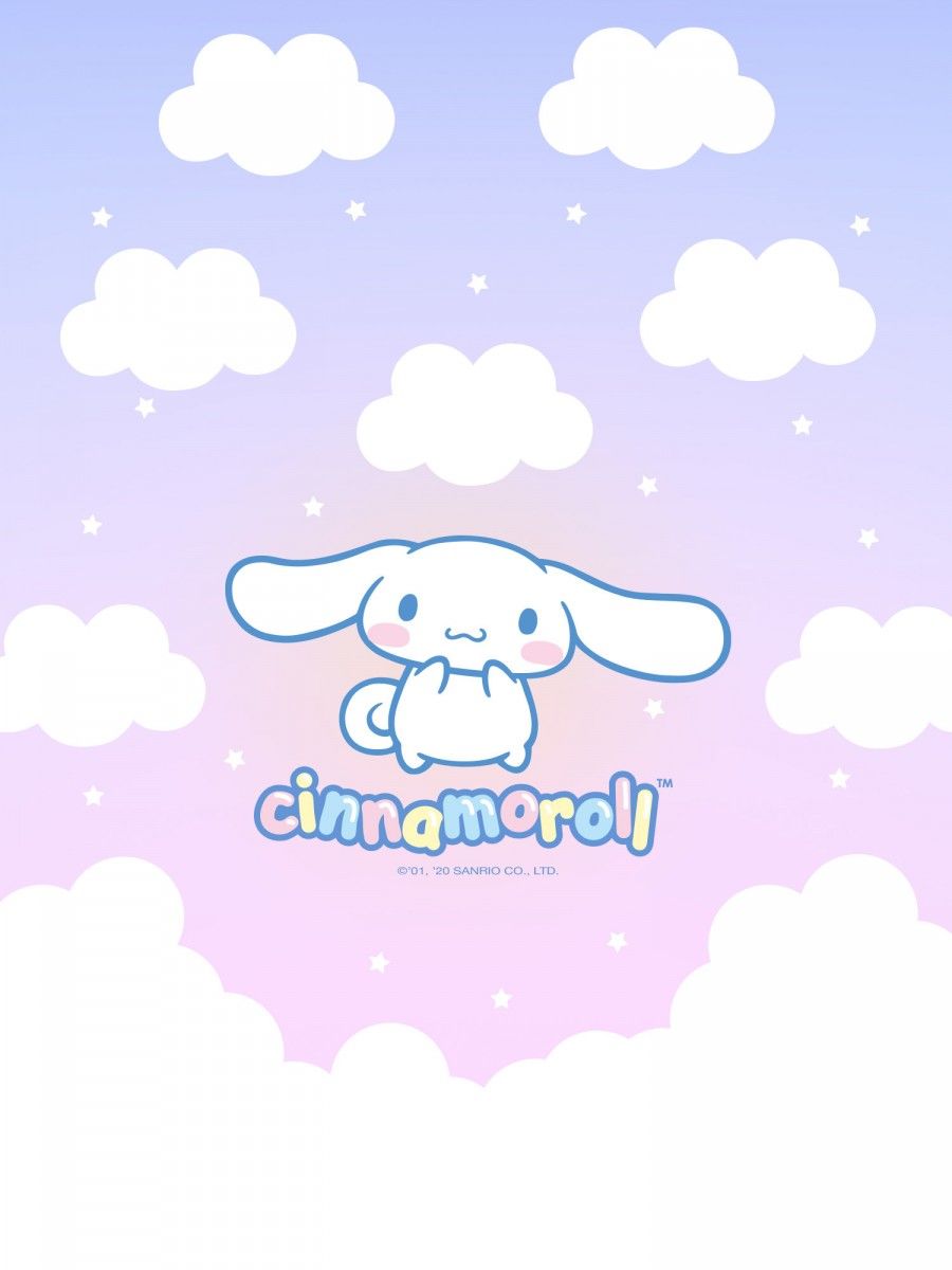 Cinnamoroll tra nuvole pastello, 900x1200 Full HD Verticale, iPhone